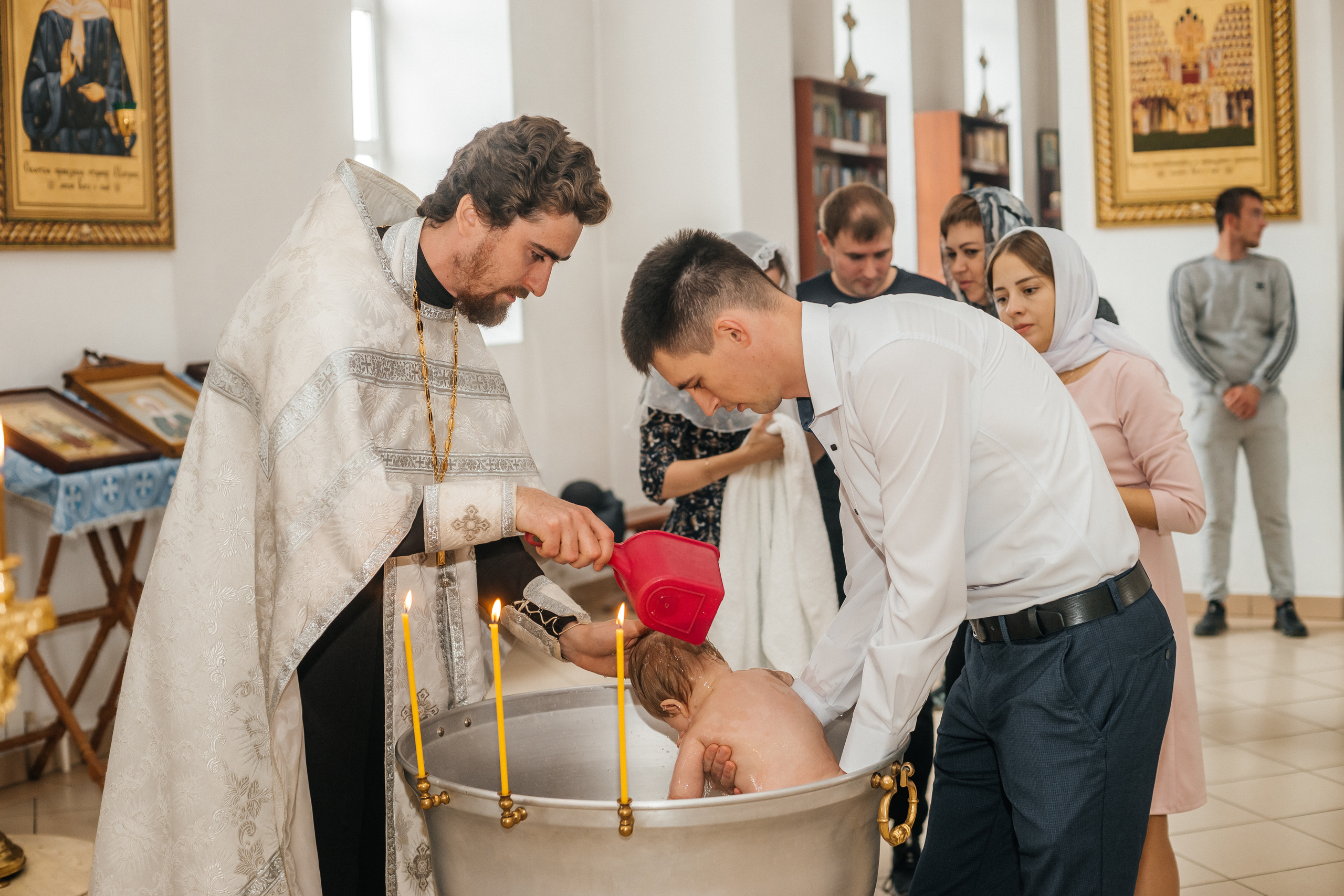 Крещение Александра. Ольга Плаксина фотограф в Саратове