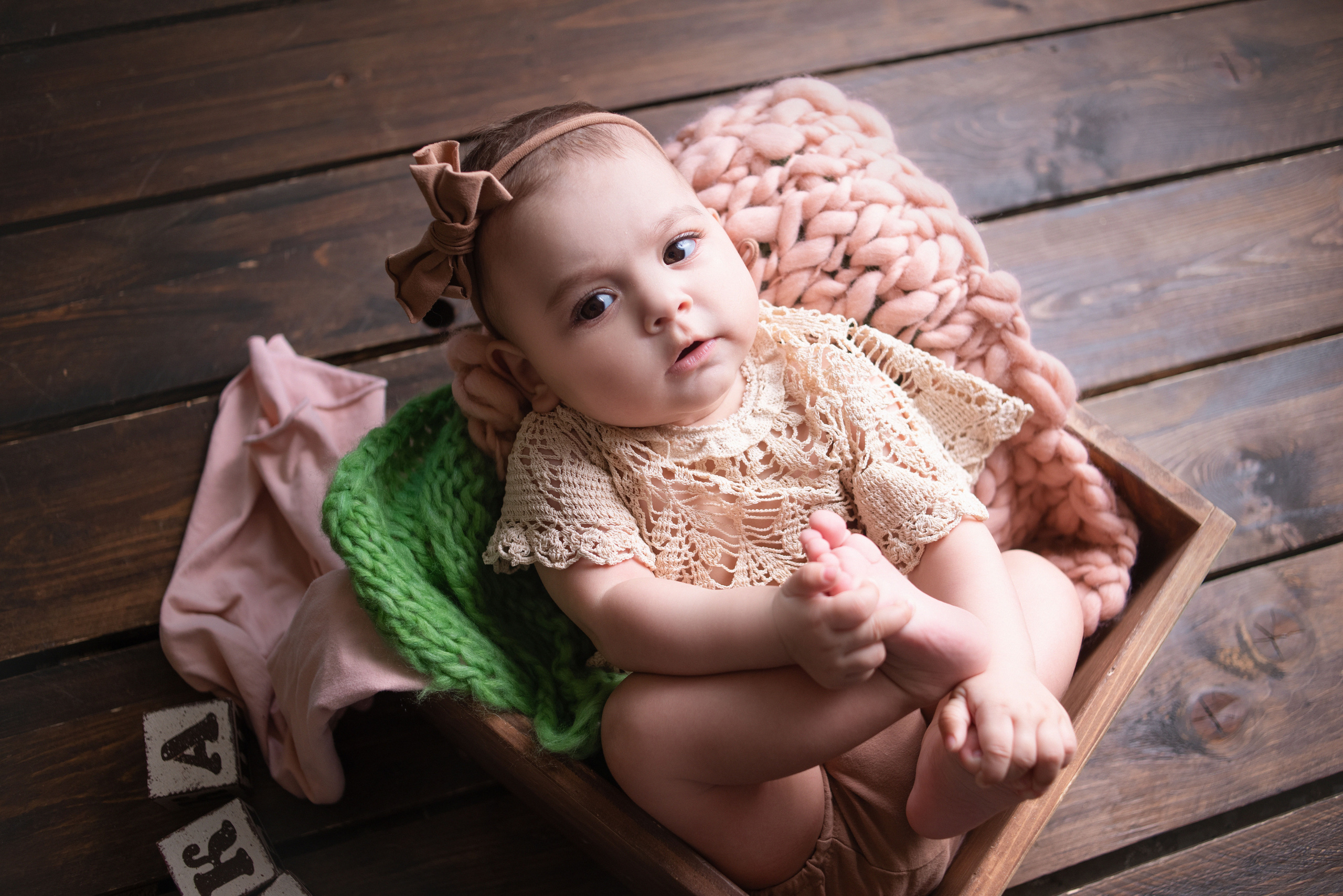 Малыши до года. Фотограф Новорожденных во Владивостоке Ольга Галаницкая