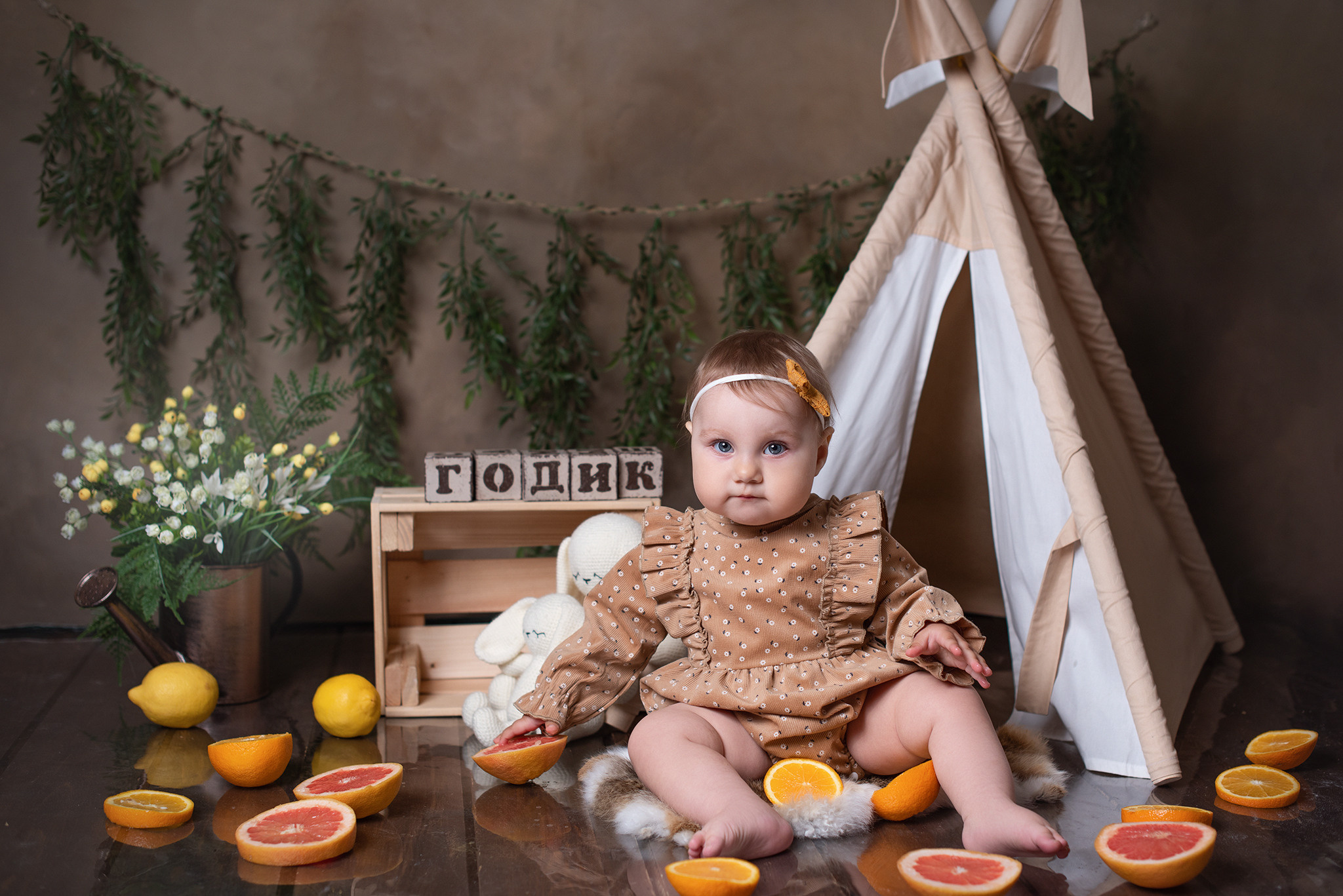 Годики. Фотограф Новорожденных во Владивостоке Ольга Галаницкая