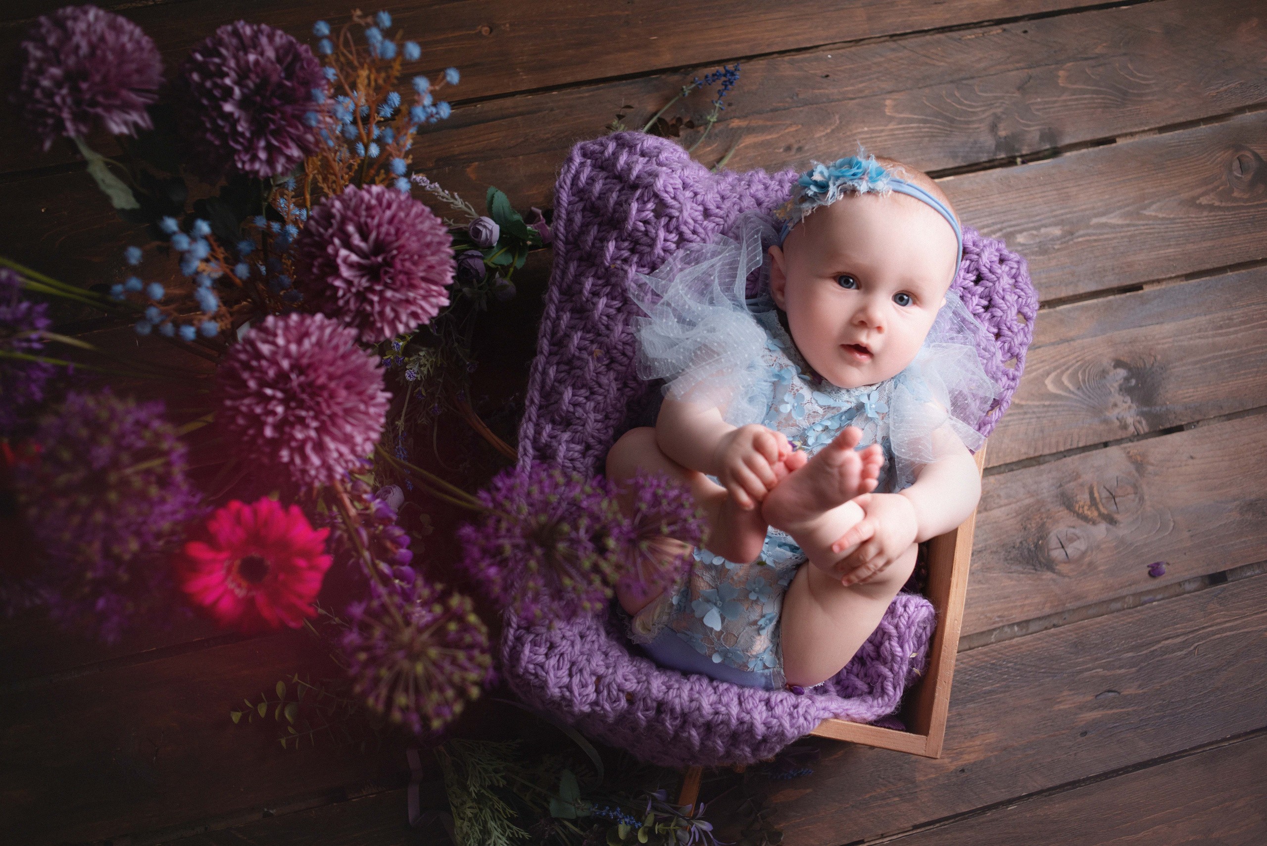 Малыши до года. Фотограф Новорожденных во Владивостоке Ольга Галаницкая