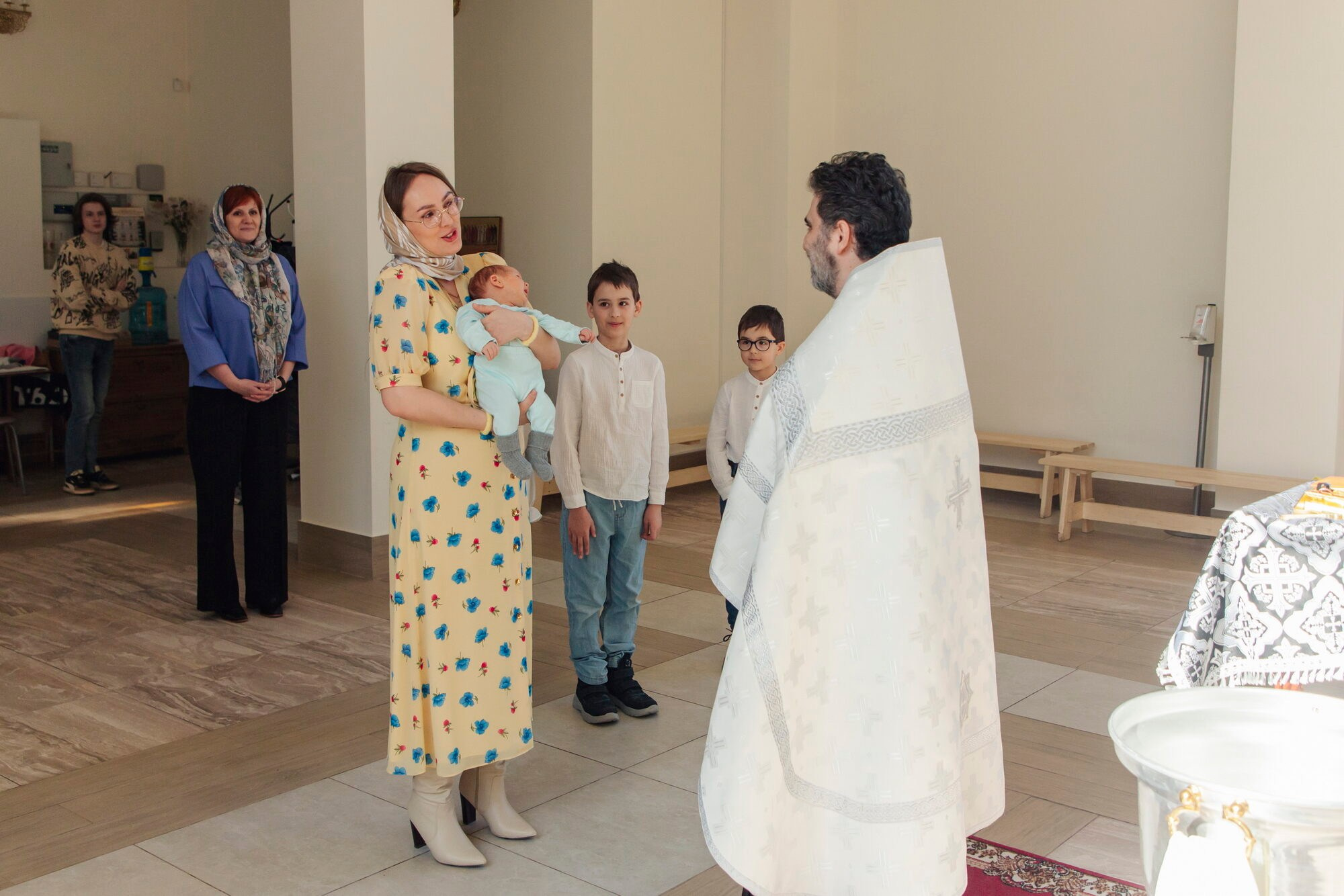 Крещение Храм святой великомученицы Варвары. Фотограф на крещение в Санкт Петербурге