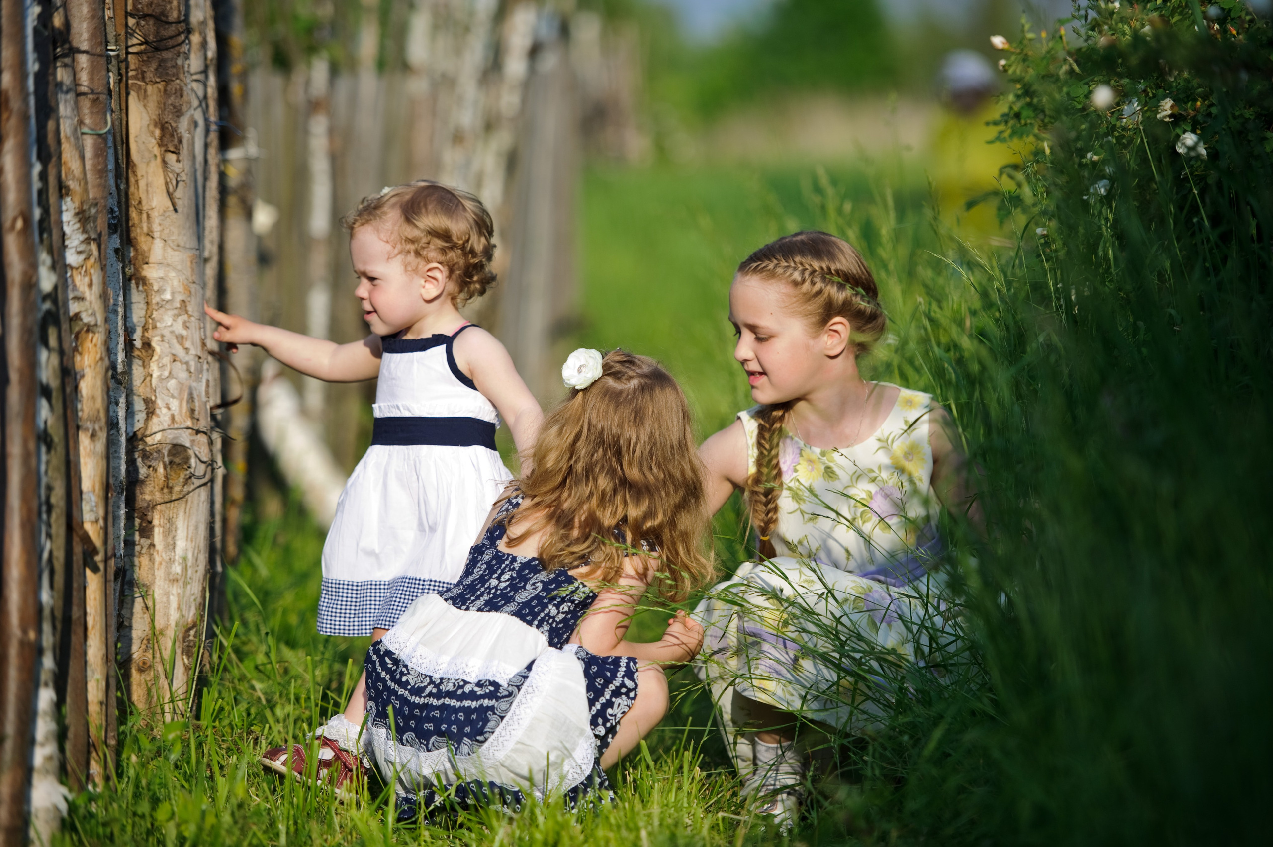 Лилия, Дарина, Элина и Владислава. Мама и дочки. Прогулка, Зеленоград. Семейный фотограф Анна Дубовская