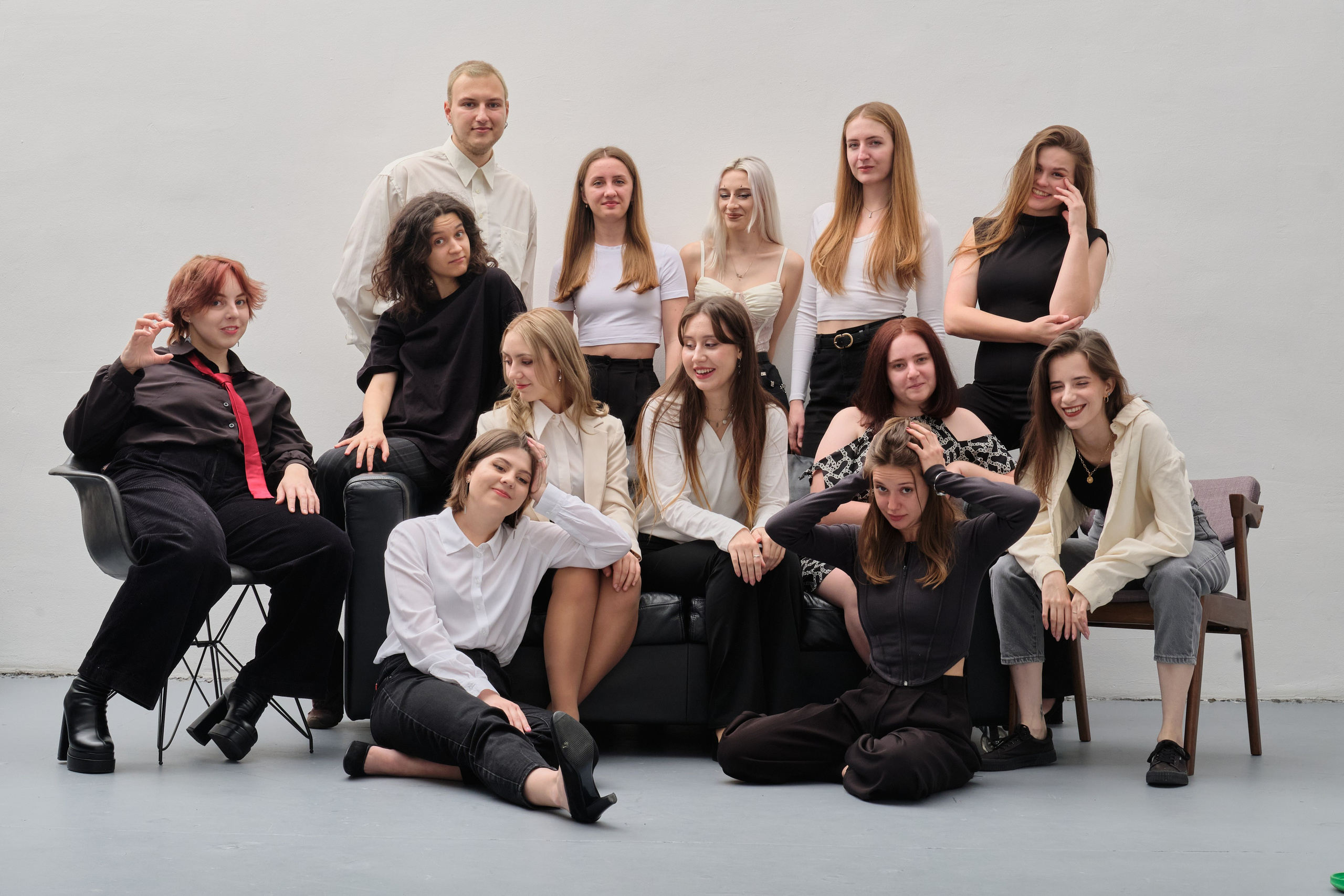 Студенты на выпускной альбом. Goncharov Tim