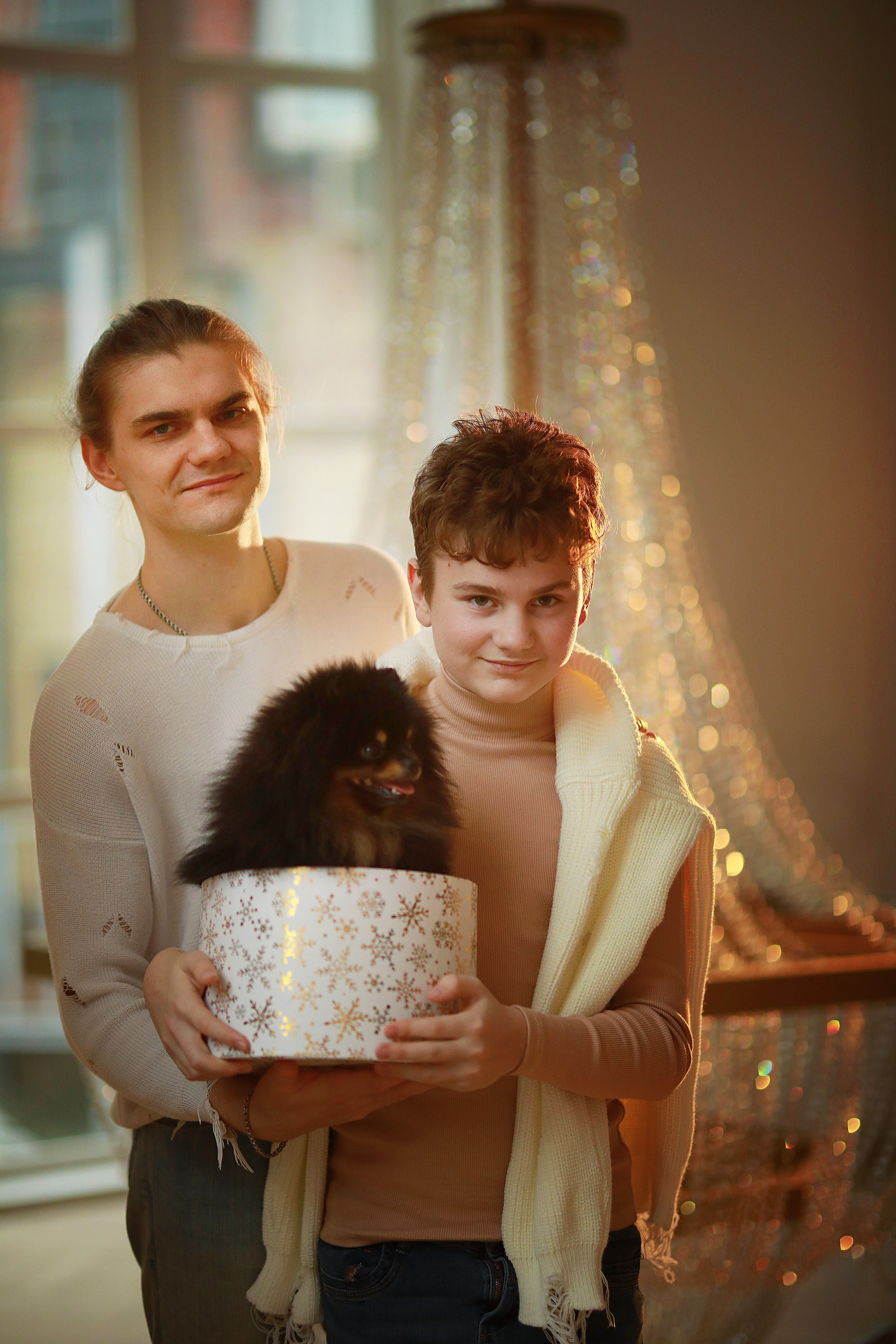 Новый год зал Ника. Фотограф Юлия Рязанова Москва семейный и детский