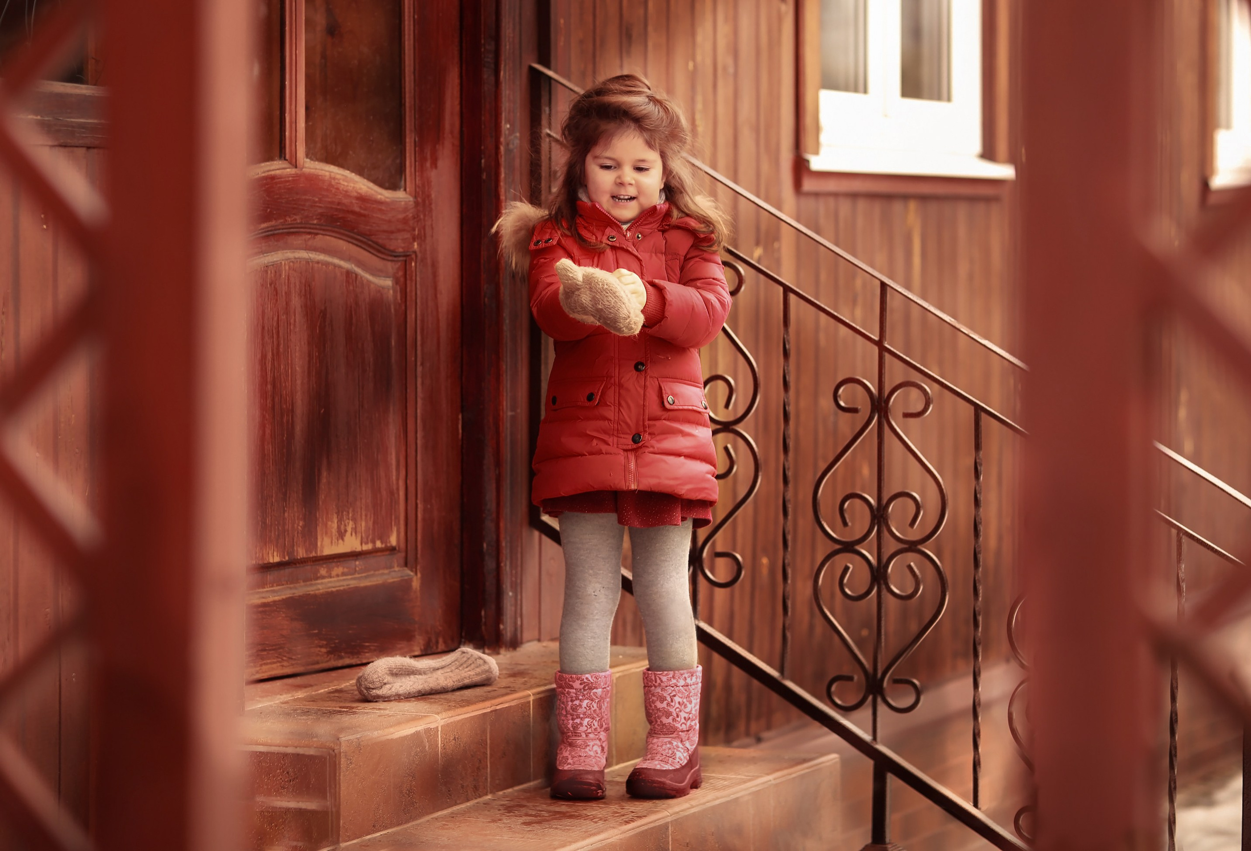 Зимние приключения. Фотограф Юлия Рязанова Москва семейный и детский