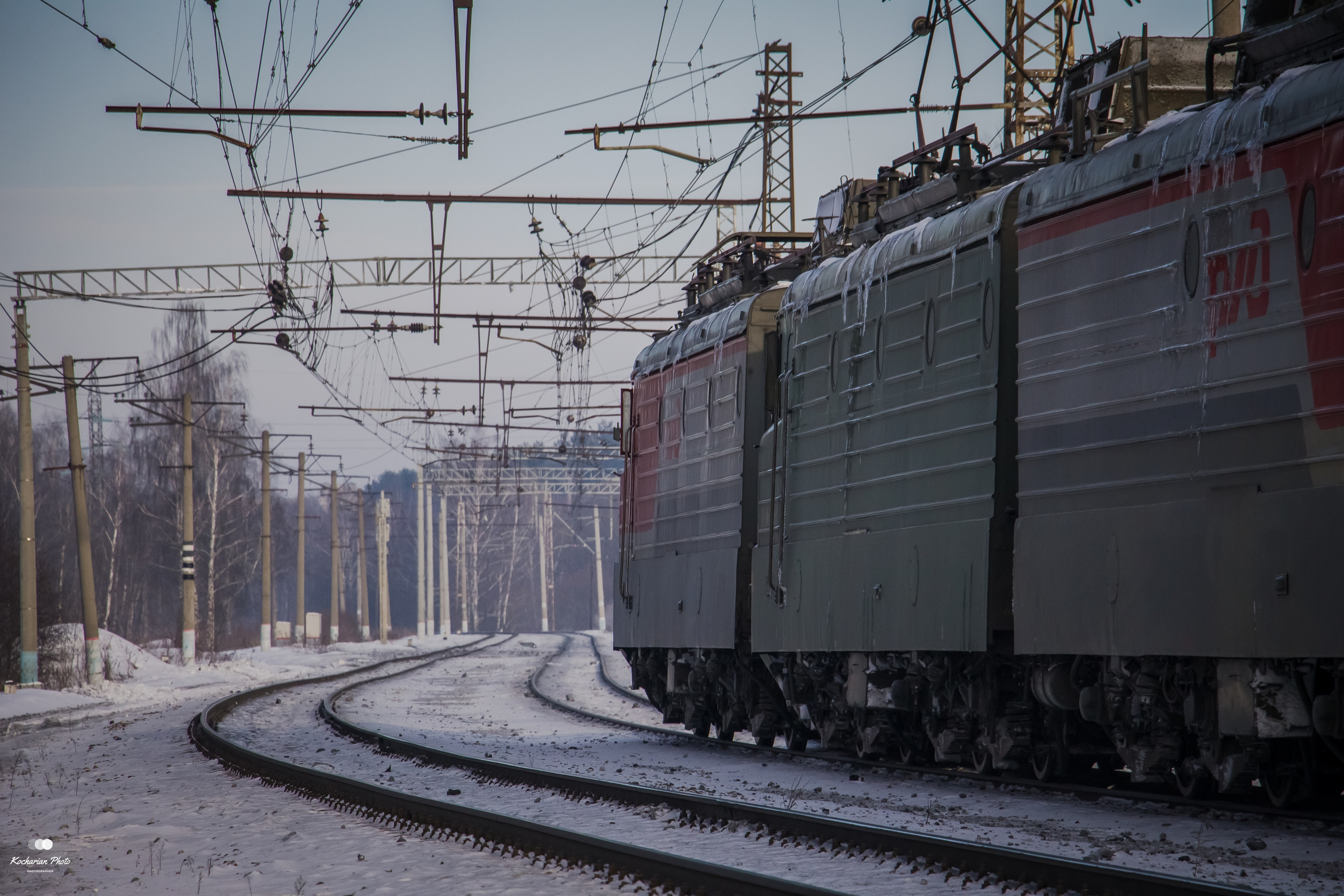 Железная дорога. Photographer K.A.D