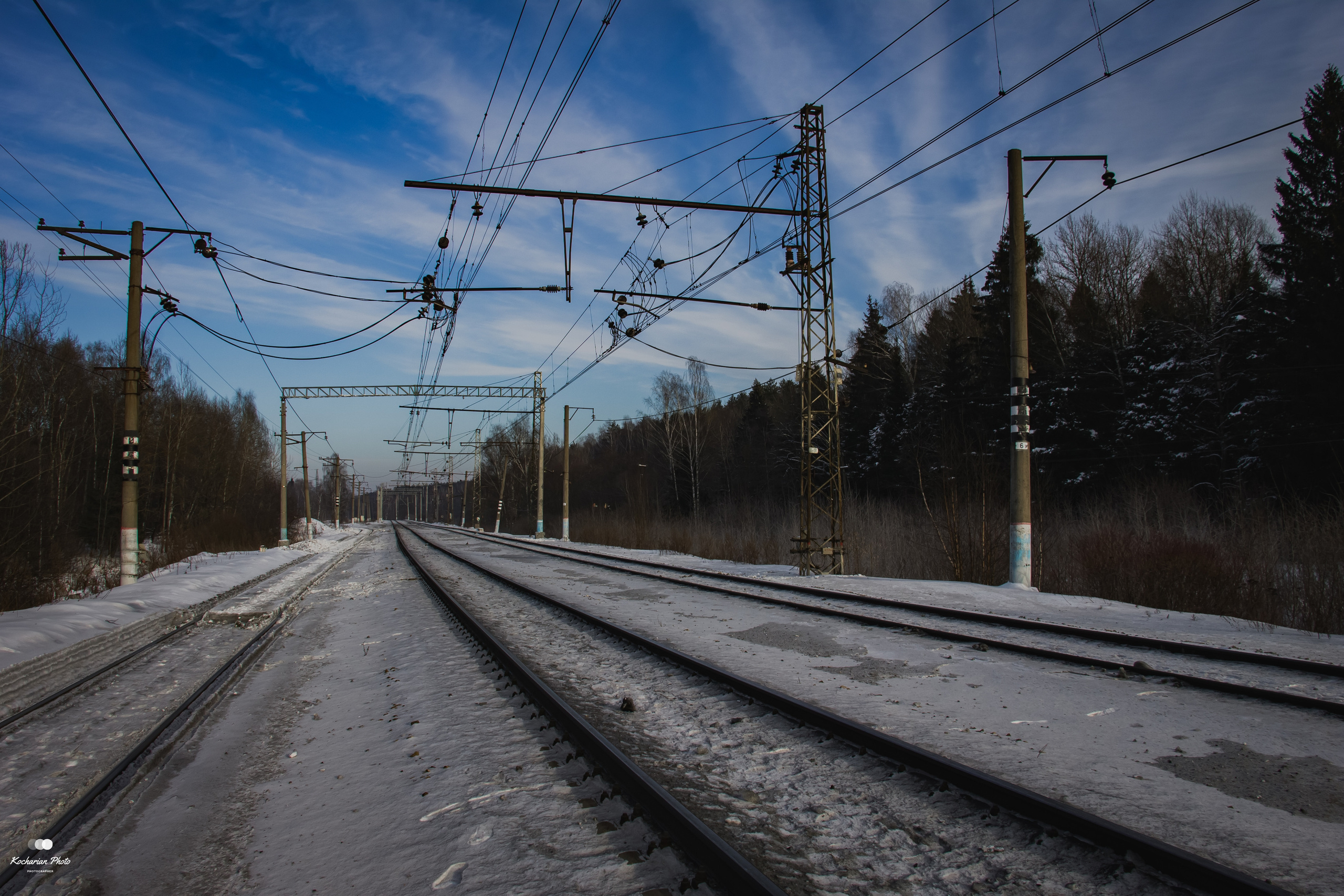 Железная дорога. Photographer K.A.D