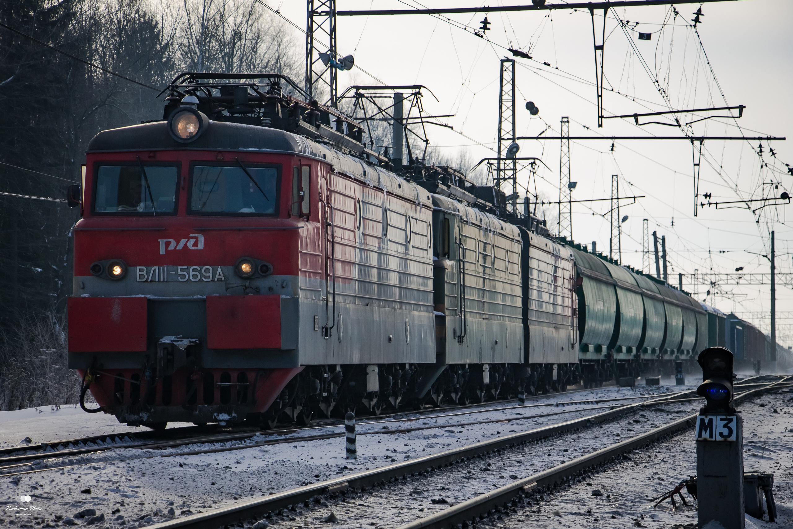 Железная дорога. Photographer K.A.D