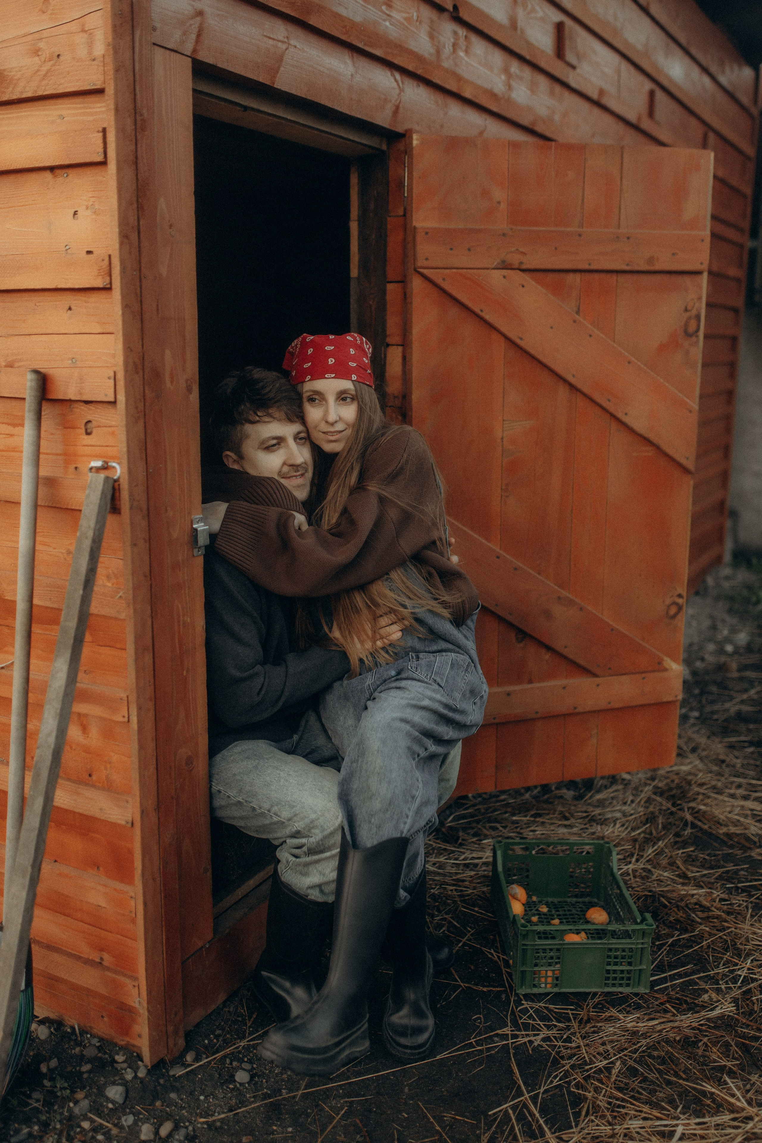 Семейная фотосессия на ферме. Семейный и свадебный фотограф в Новосибирске/Бийске Екатерина Логинова
