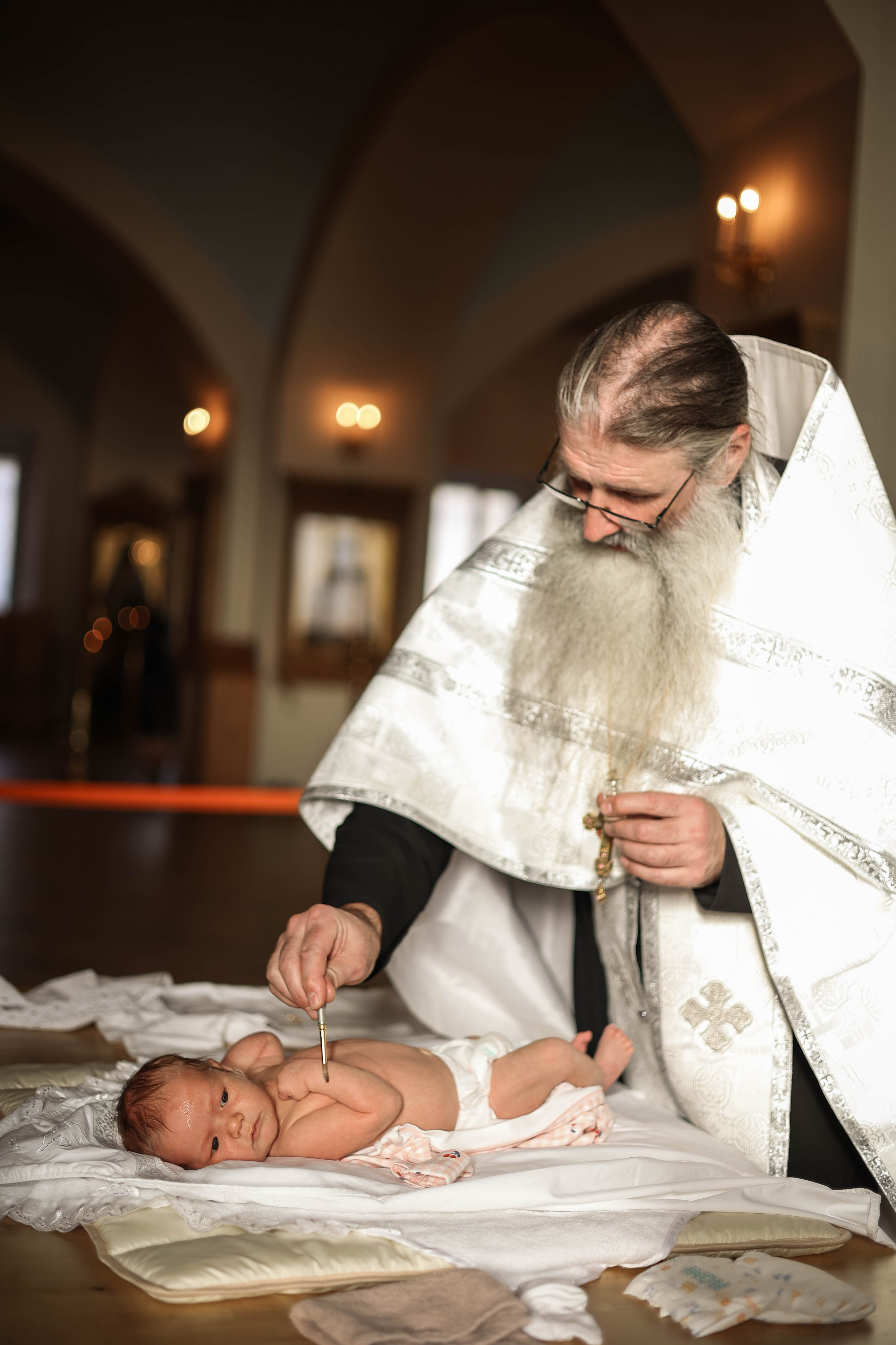 Крещение Вероники. Фотограф Анастасия Кувшинова Москва