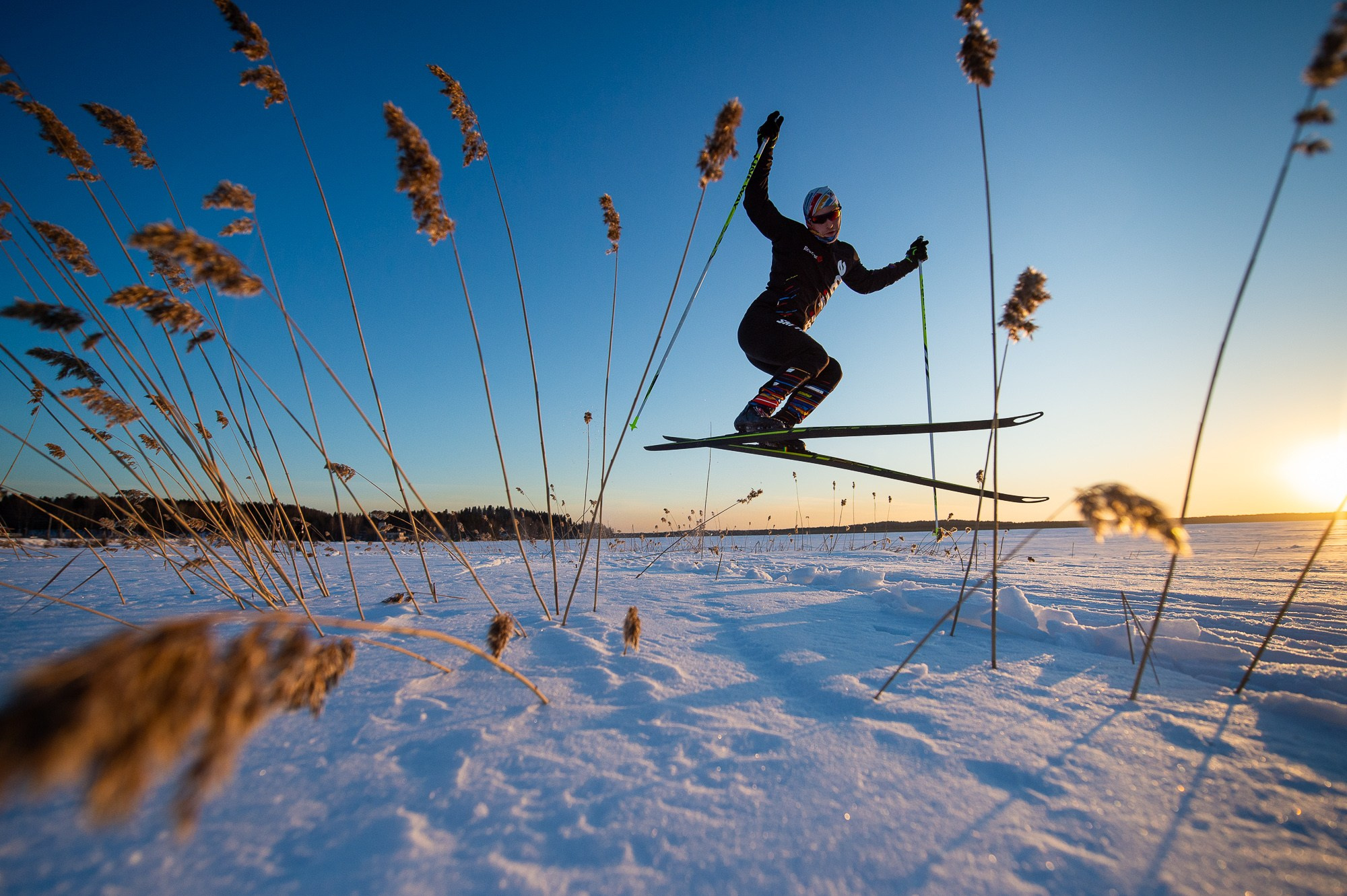 Персональная фотосессия на лыжах