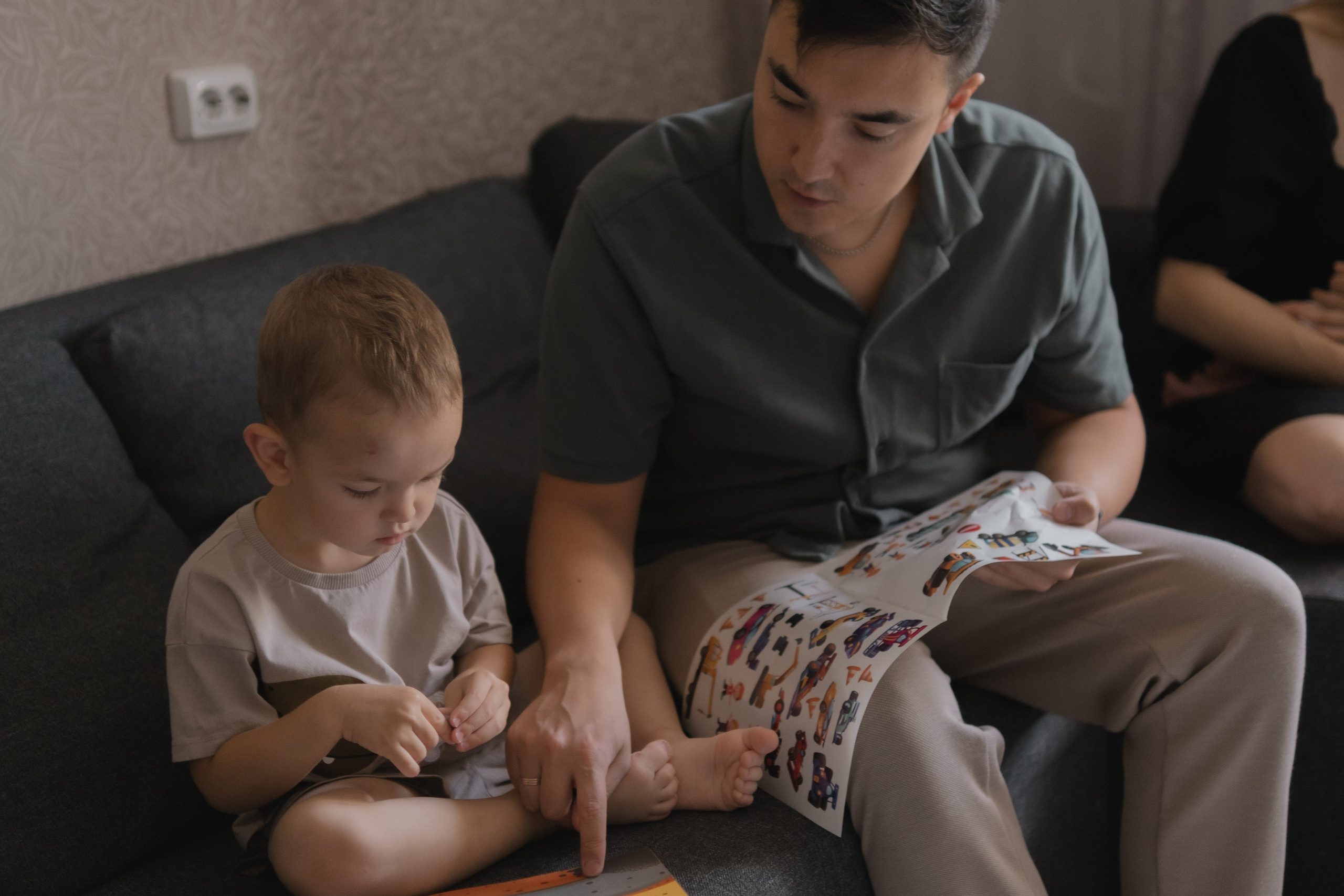Маленький Булат и его семья. Семейный фотограф Уфа Головченко Анастасия