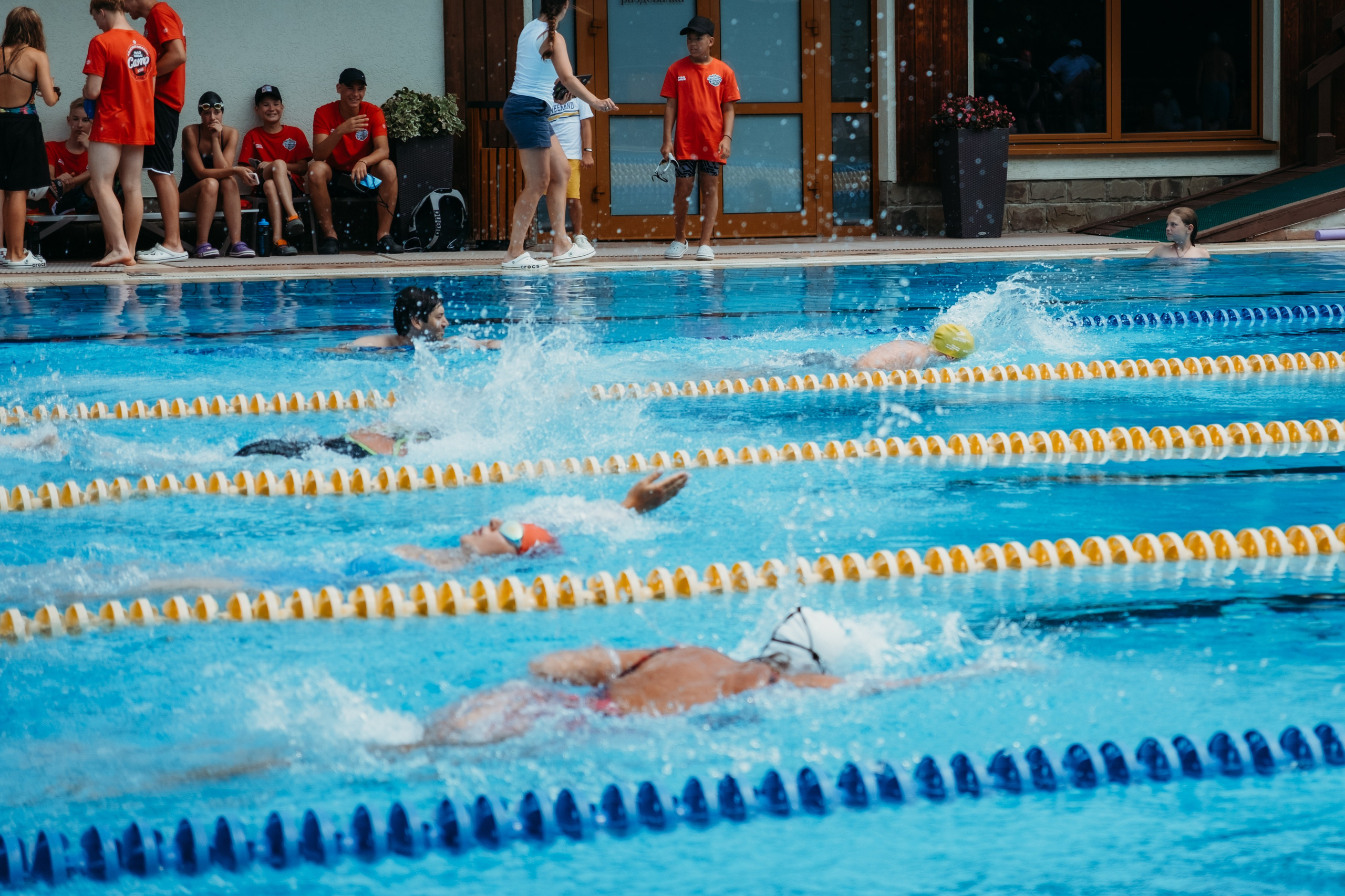 Всероссийский фестиваль «День пловца» в Гранд отель поляна. Репортажный фотограф в Сочи Екатерина Вежливцева