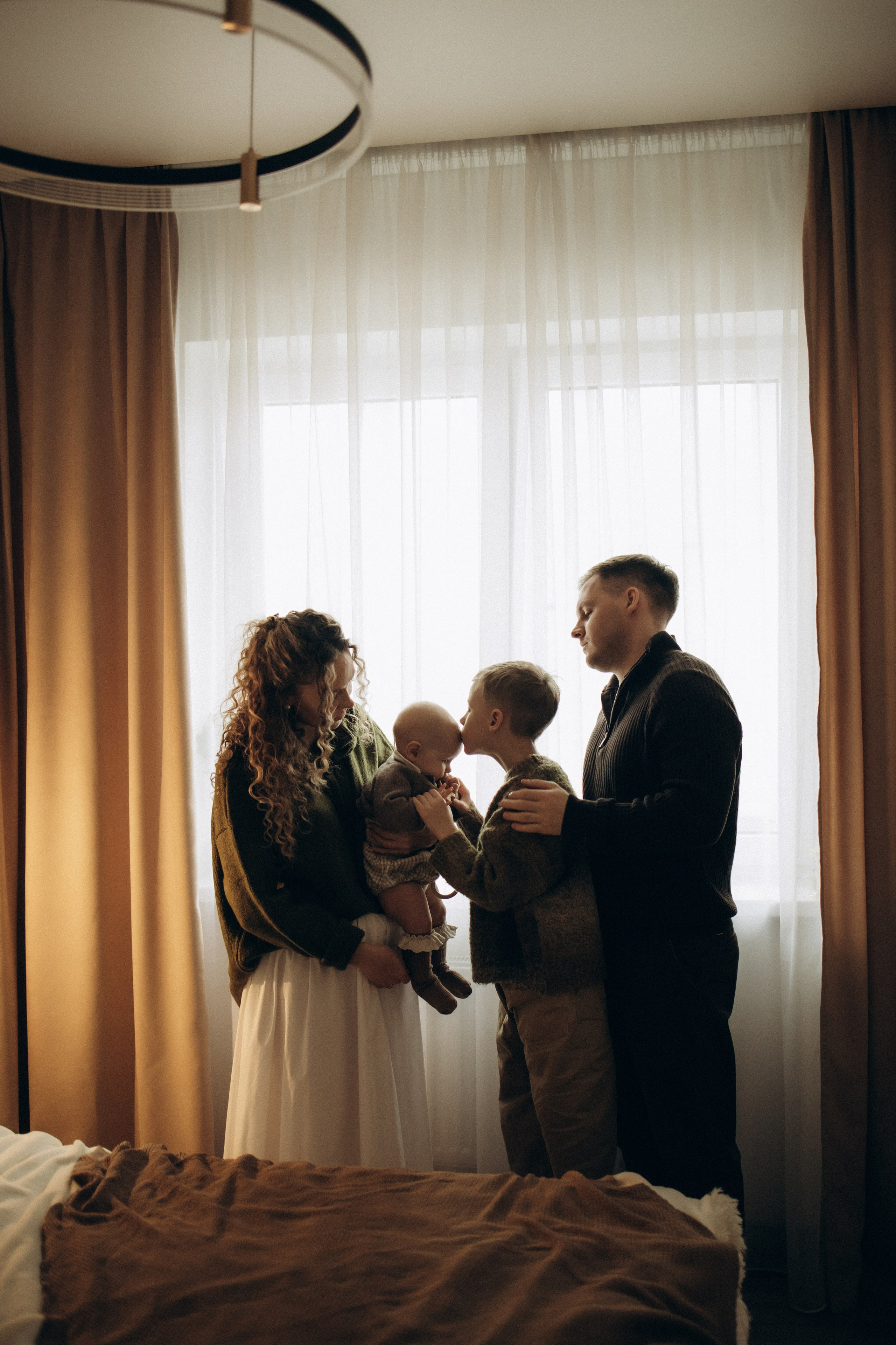 Домашняя съемка Света, Коля, Максим и Варя. Семейный фотограф в Ростове-на-Дону Мария Ожогина
