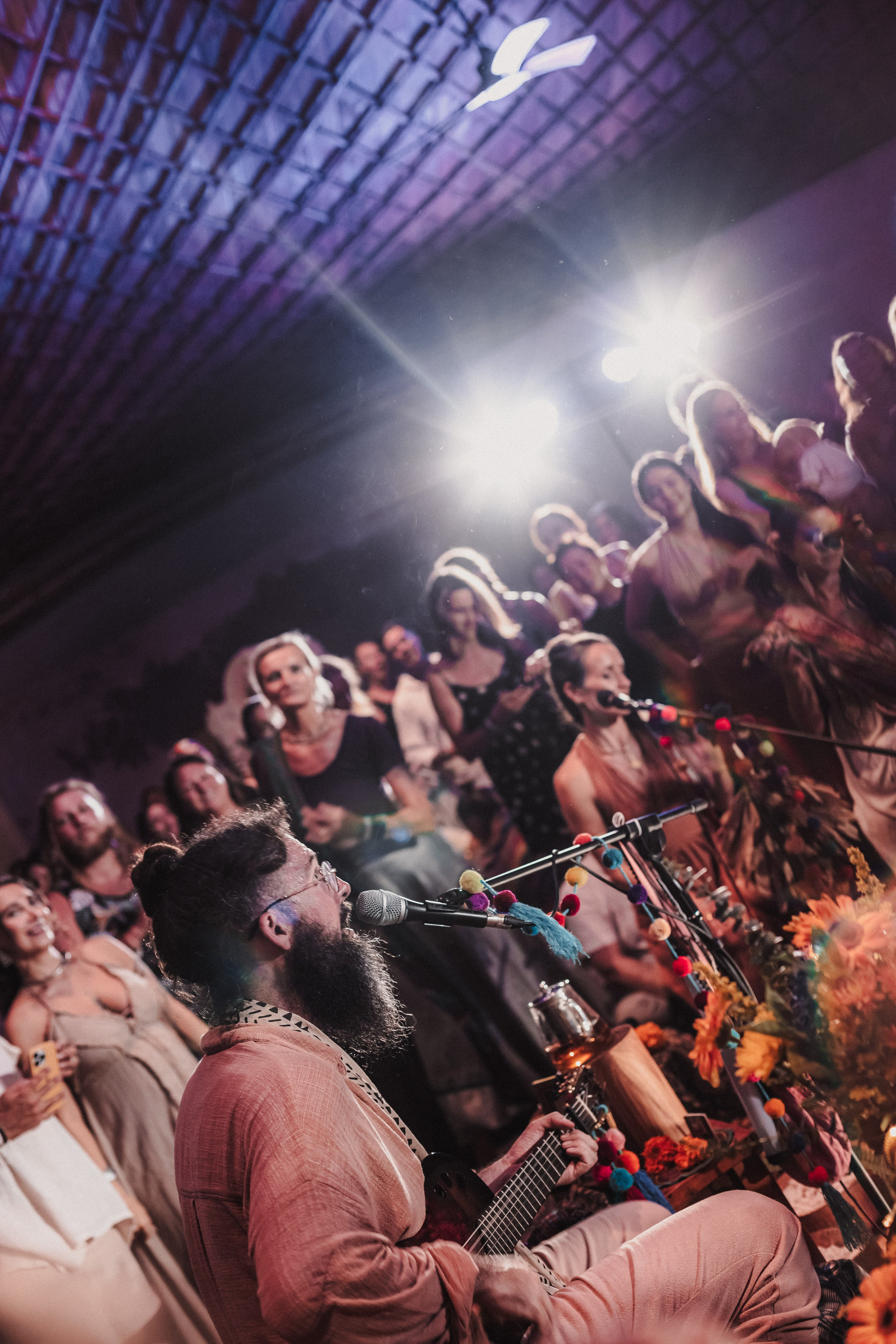 Hanuman Project kirtan at Alchemy march. Mariam Bagdasaryan