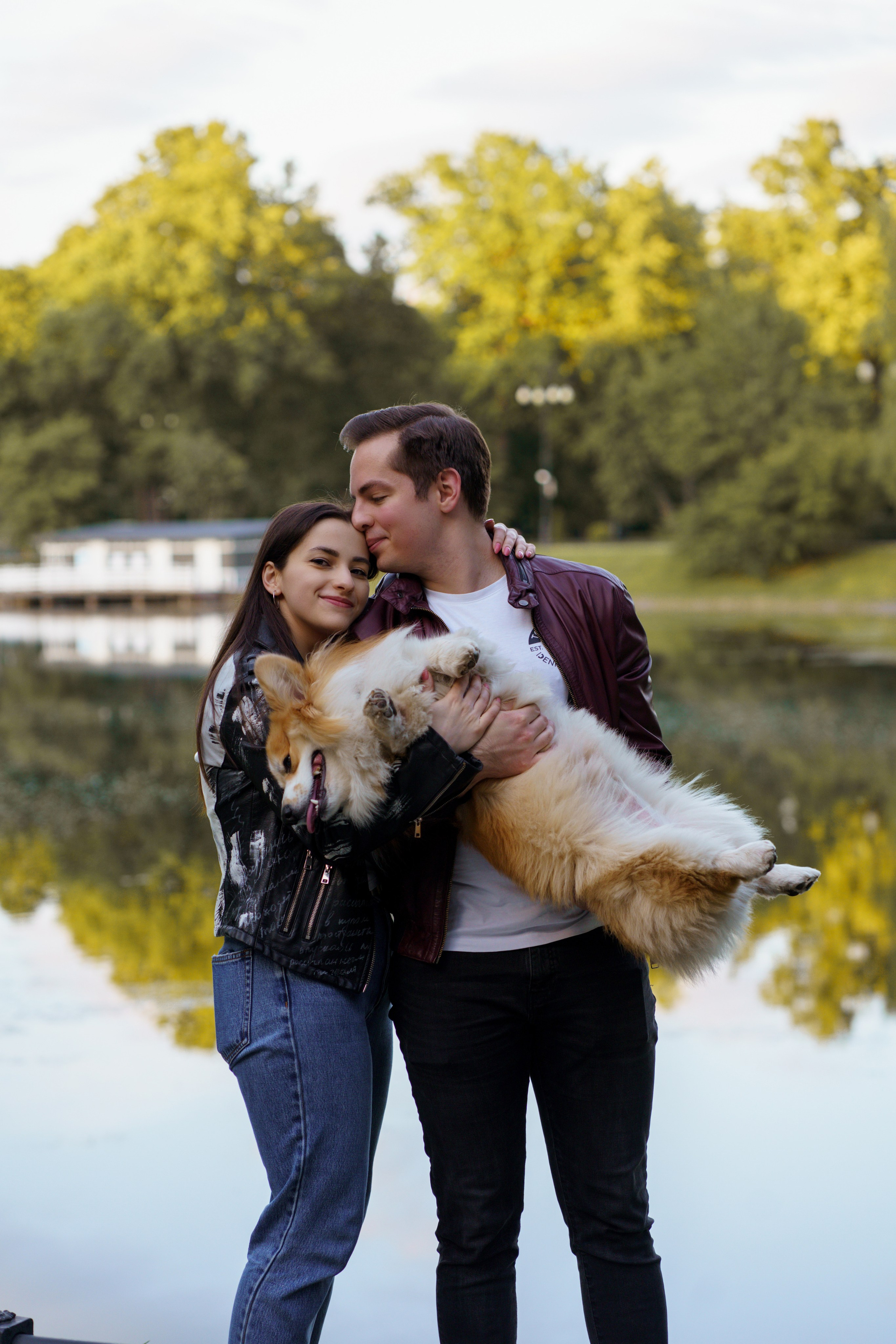 Катя, Арсений и Пух. Свадебный фотограф в Москве Анна Полушина