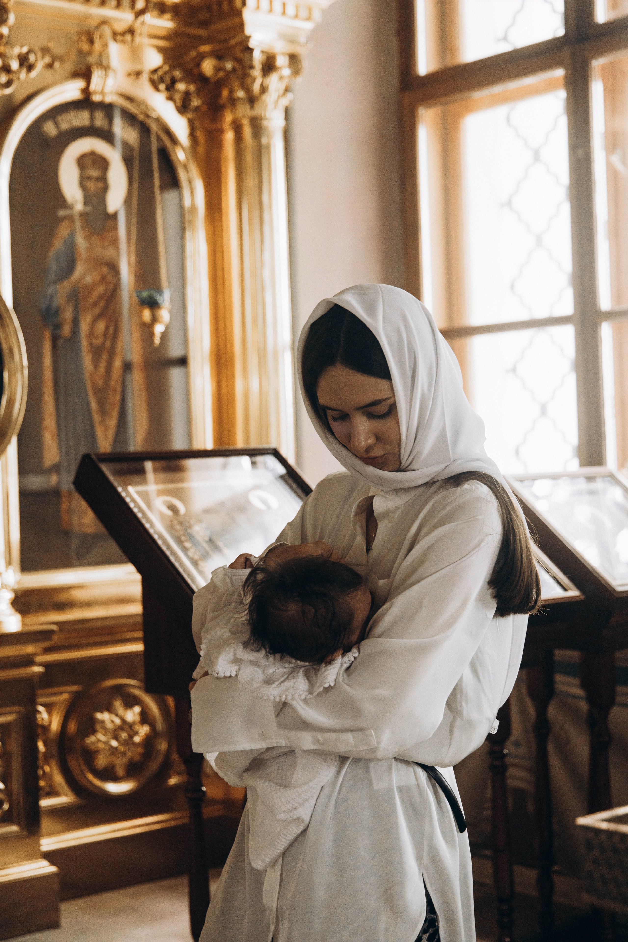 КРЕЩЕНИЕ. Фотосессия новорожденных в Москве и Московской области