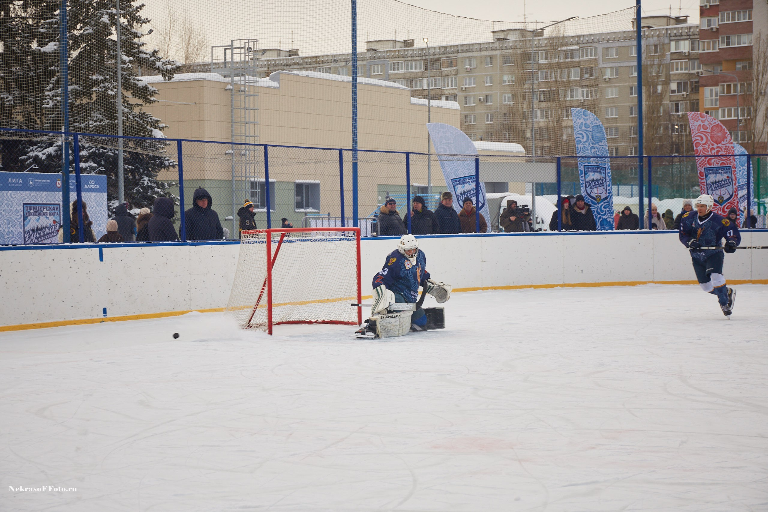 Турнир по хоккею «Русская классика» в рамках Офицерской хоккейной лиги. Спортивный фотограф Некрасов Денис