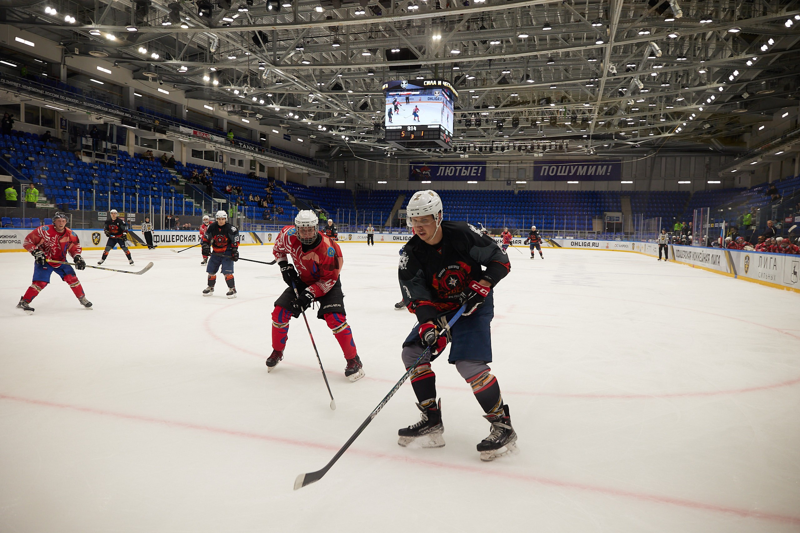 Репортаж. Офицерская хоккейная лига 2025 год. Спортивный фотограф Некрасов Денис