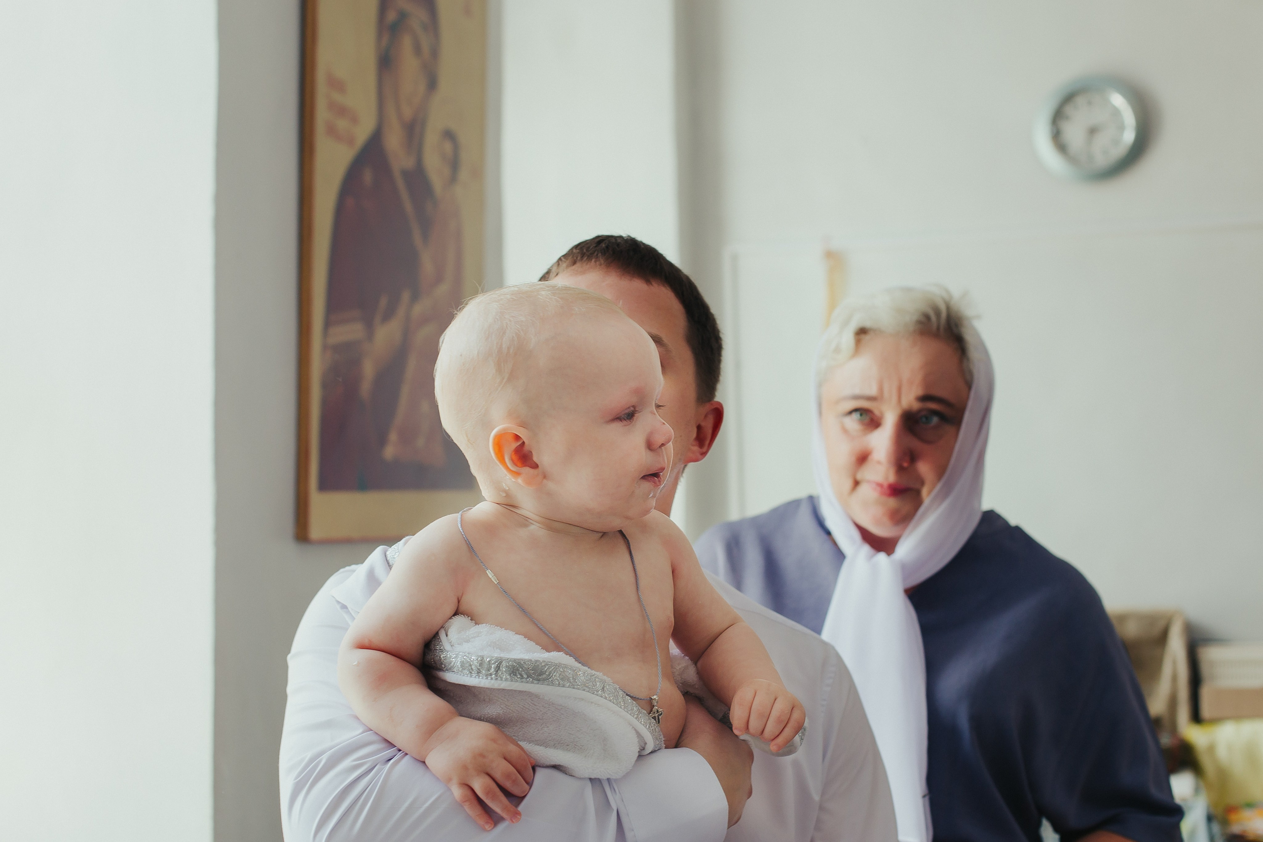 Фотосъемка Крещения в Сергиевом Посаде. Фотограф новорожденных и детский в Сергиевом Посаде Кругликова Юлия