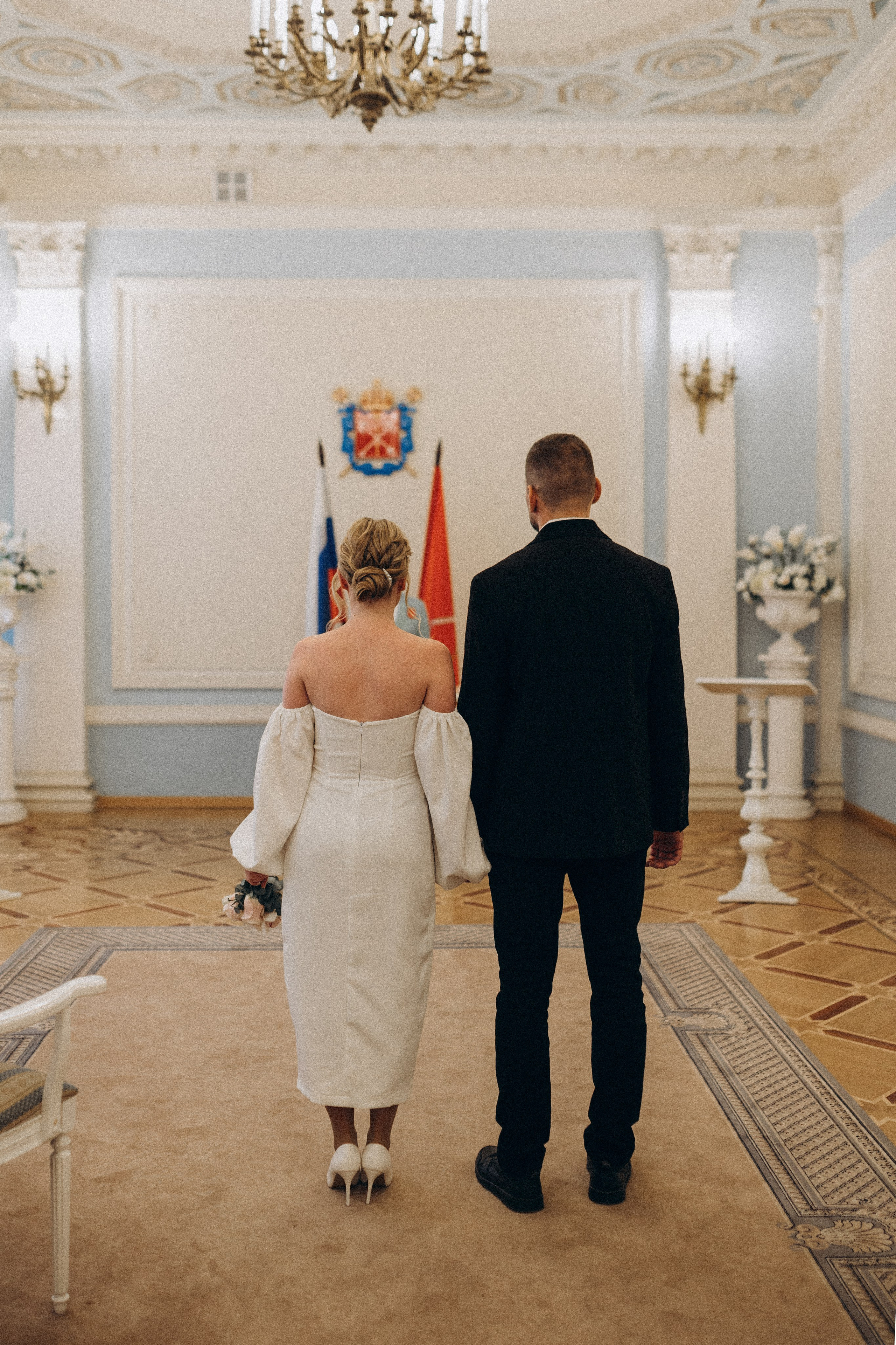 Михаил и Анастасия | Загс Кировского района. Свадебный и love story фотограф в Санкт-Петербурге