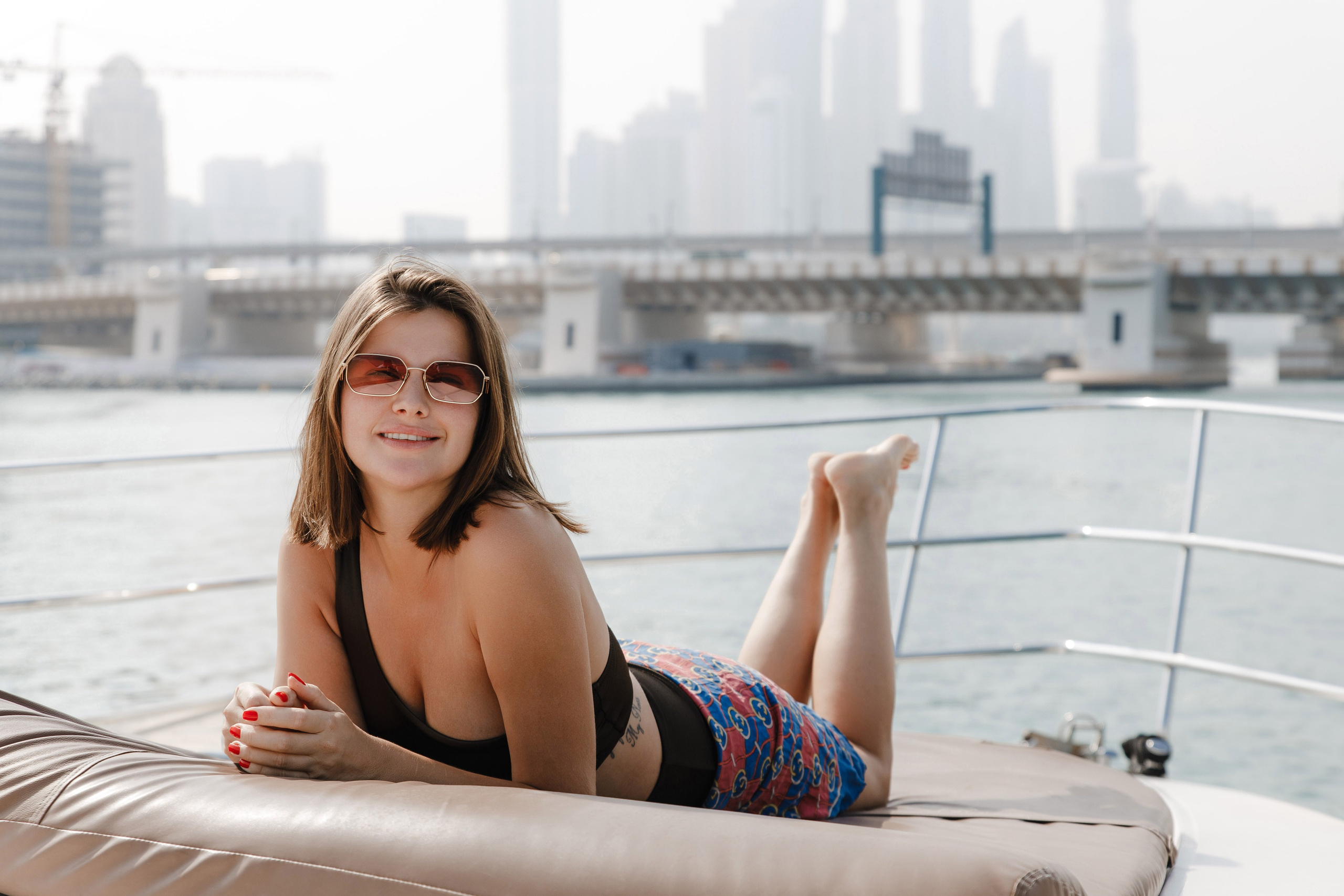 Yacht trip in Dubai Marina. Фотограф Андрей Баксов