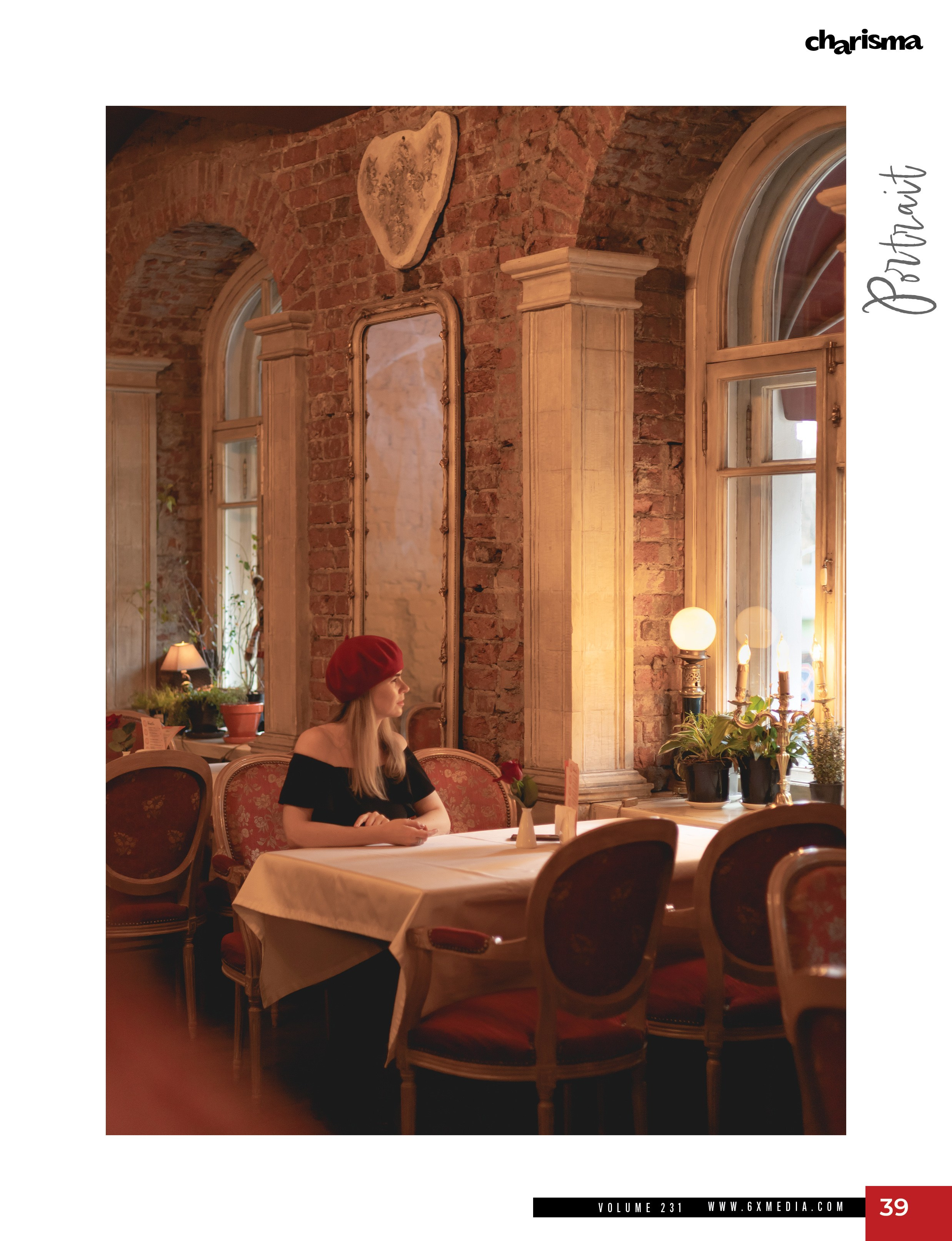 Фотосессия во французском стиле с очаровательной Оксаной