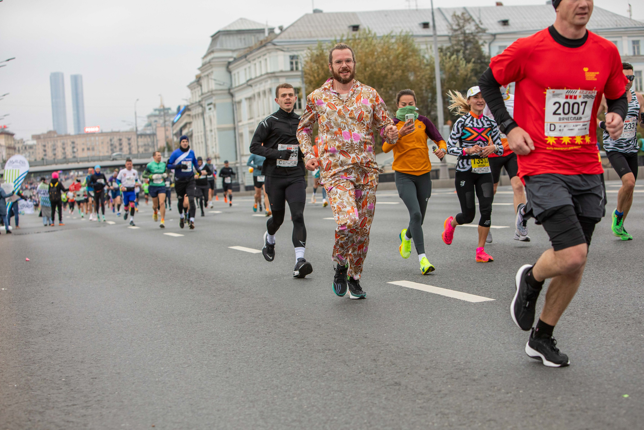 Московский марафон 2024, 13.10.24. Фотограф Сергей Ловкий