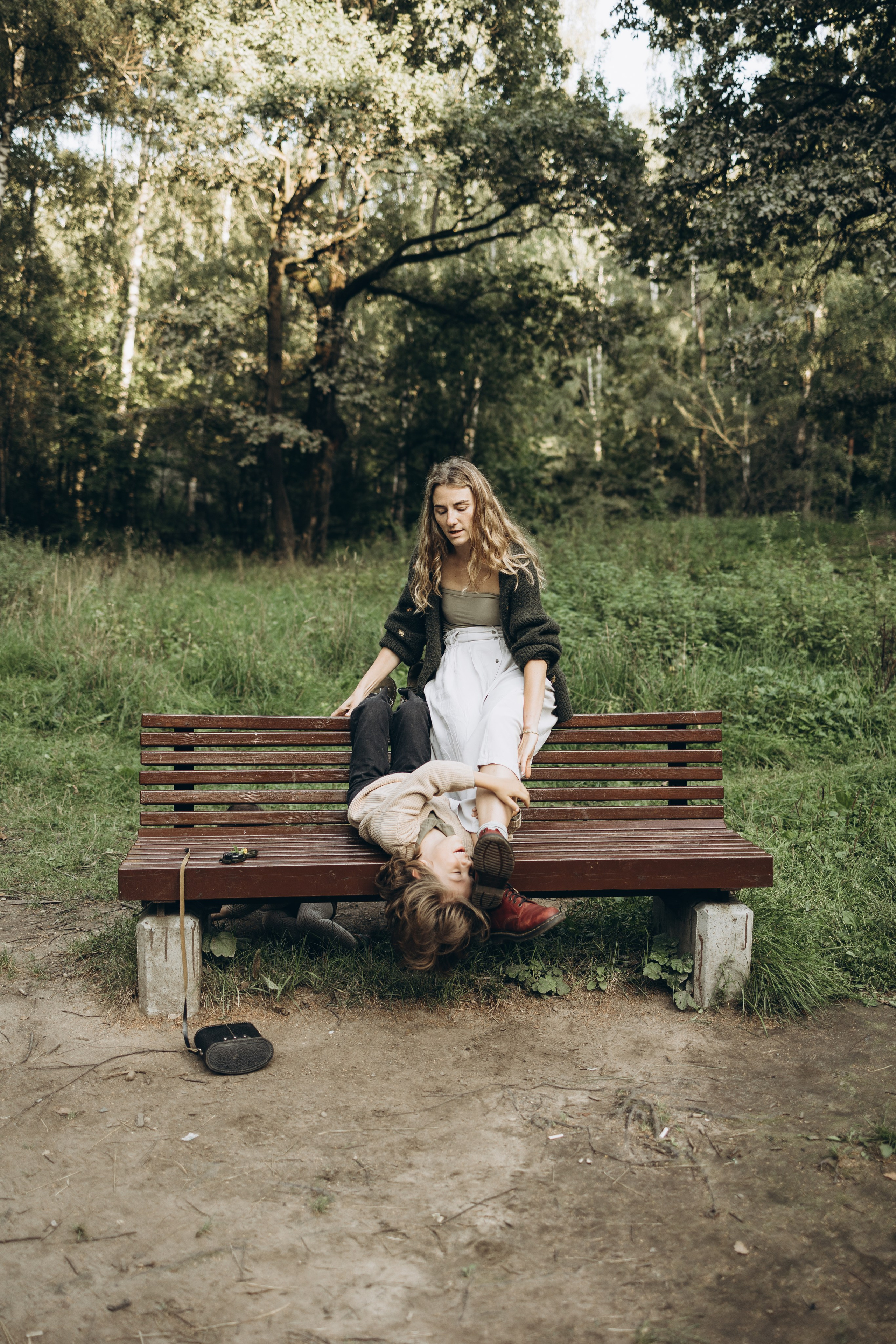 Прогулка с Парке Сокольники. Семейный фотограф в Москве Виктория Ястребинская