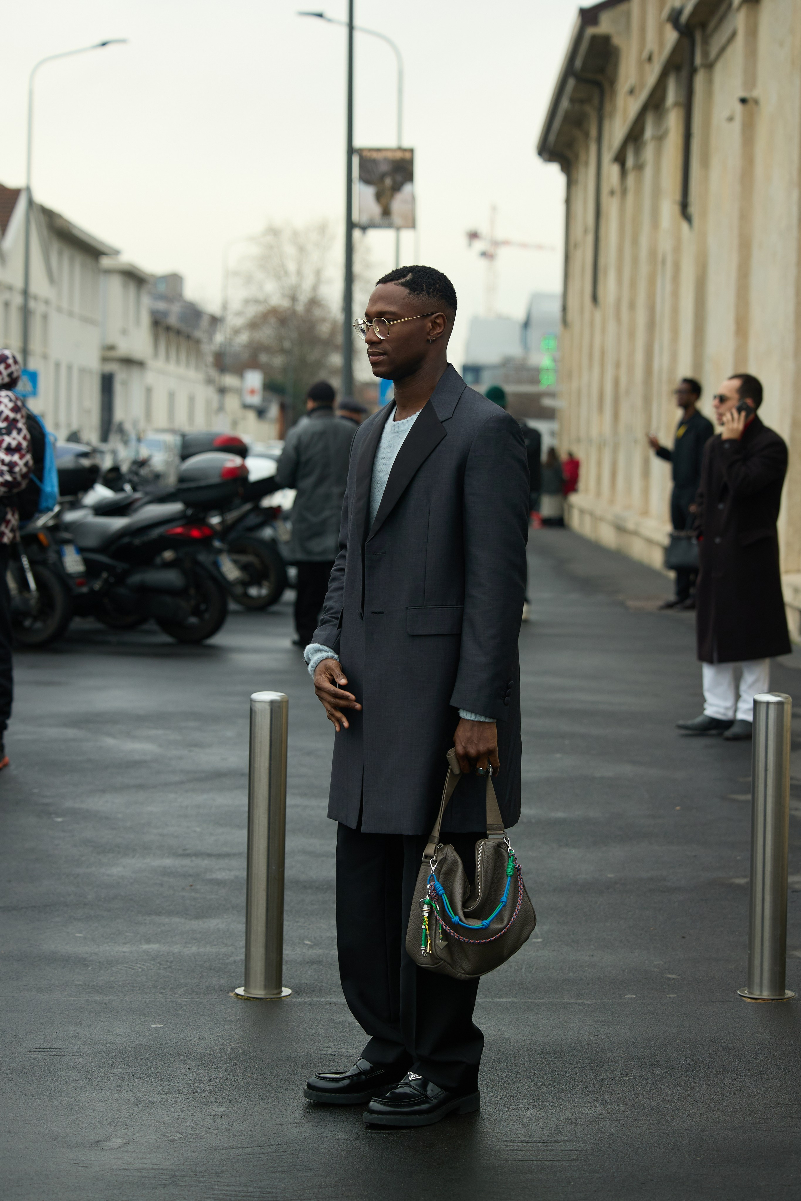 Milan Fashion WeekMens Fall/Winter 25/26 Prada. Photographer in Milan Ivan Goncharov