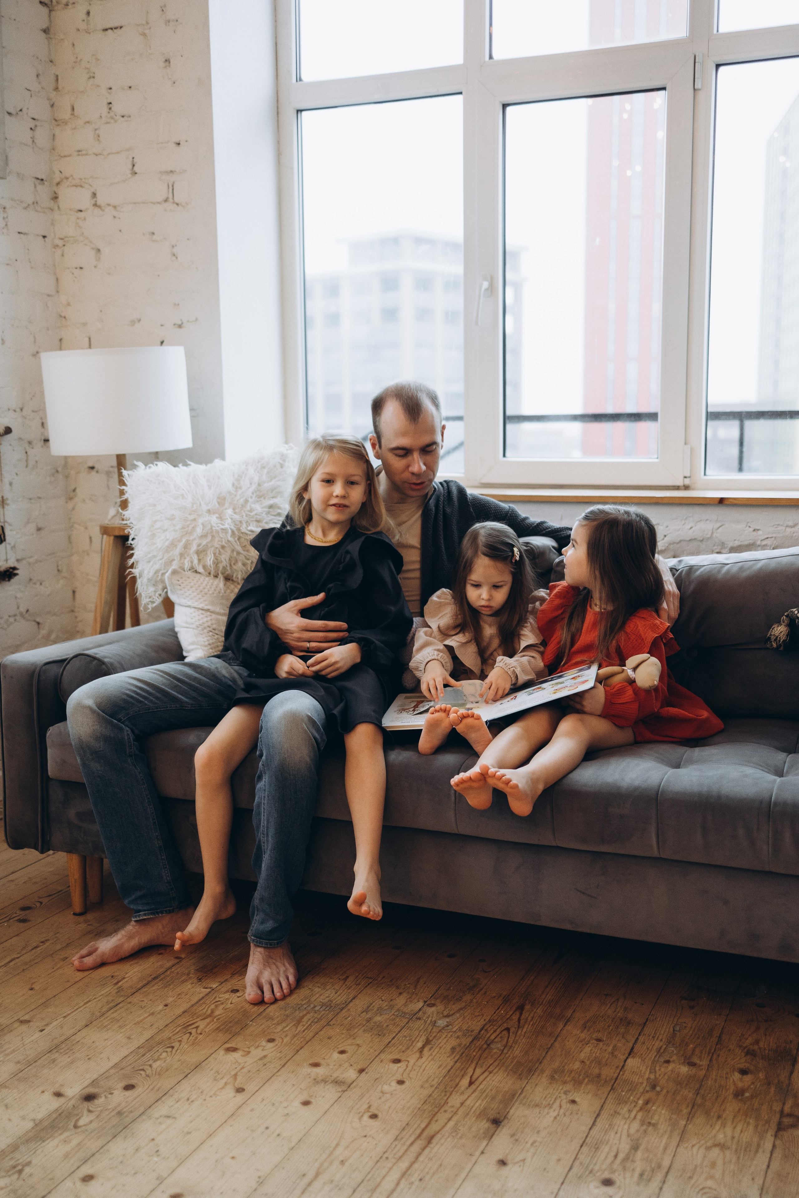 Эля, Вася, Алиса, Ева, Мира. Семейный фотограф в Москве Виктория Ястребинская