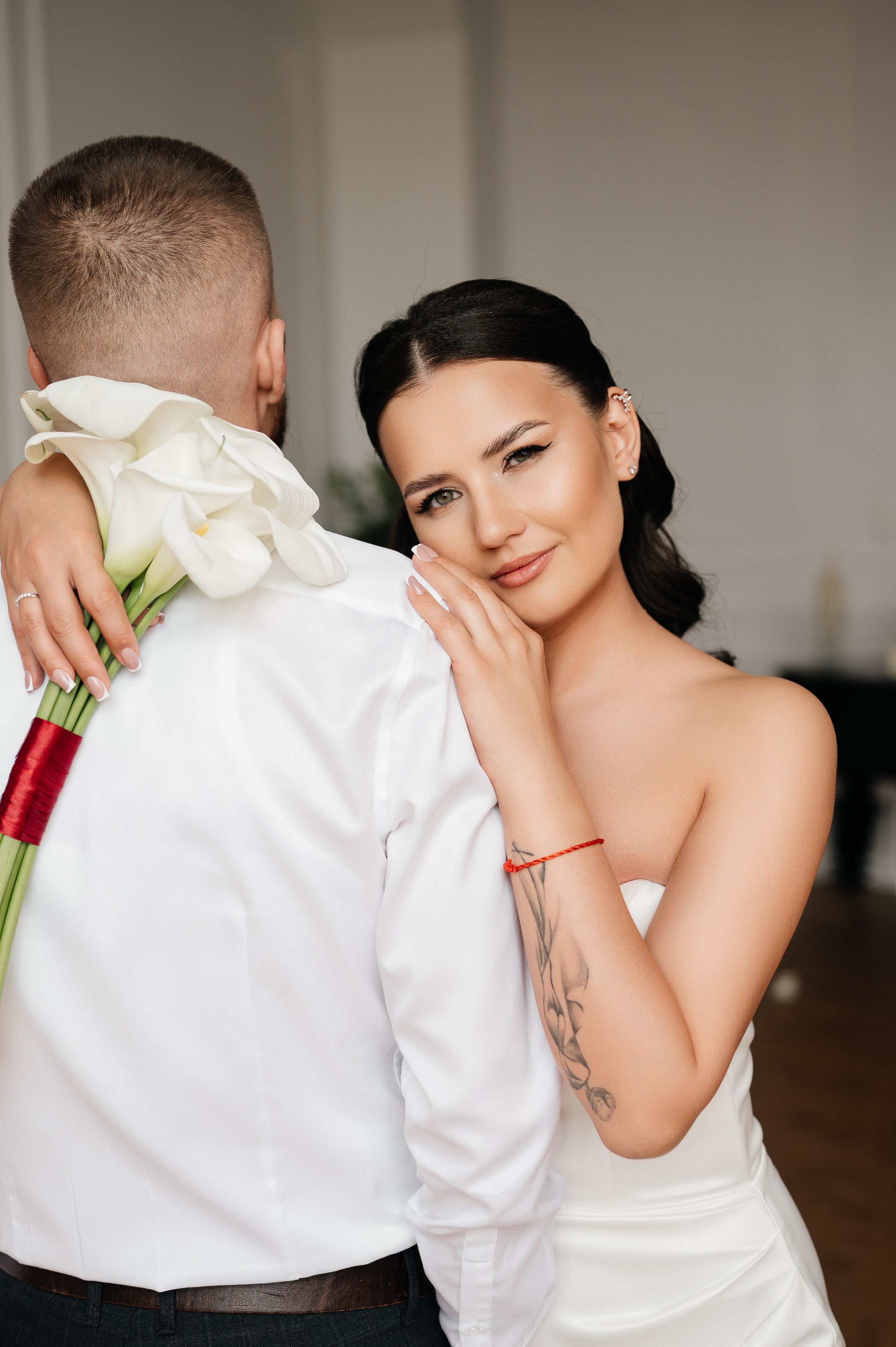 Свадебная фотосессия в студии. Свадебный и семейный фотограф в Краснодаре Алина Мельник