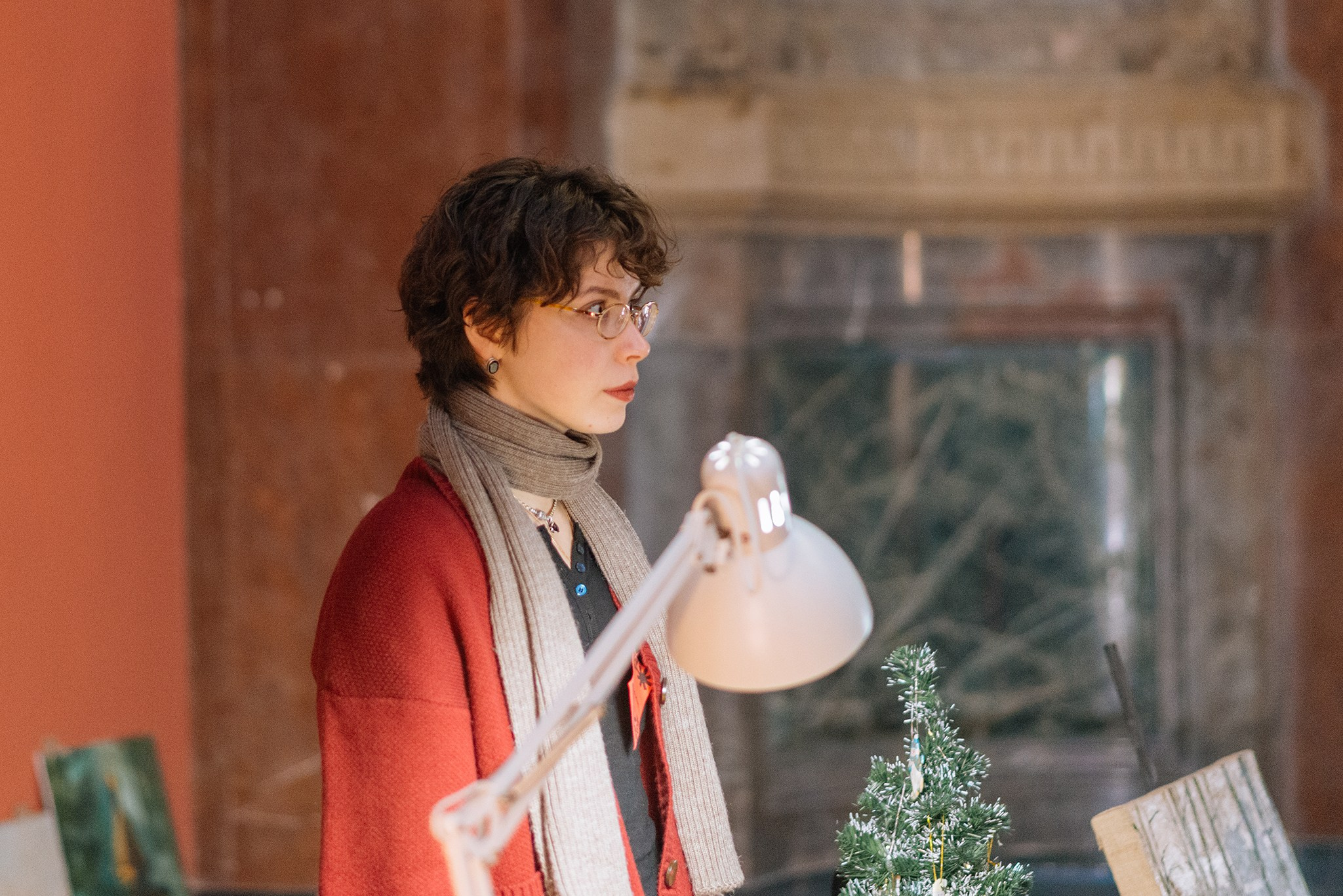 Ёлка. Ярмарка в Академии Штиглица. Декабрь 24. Репортажный фотограф в Санкт-Петербурге Анастасия Клёпова