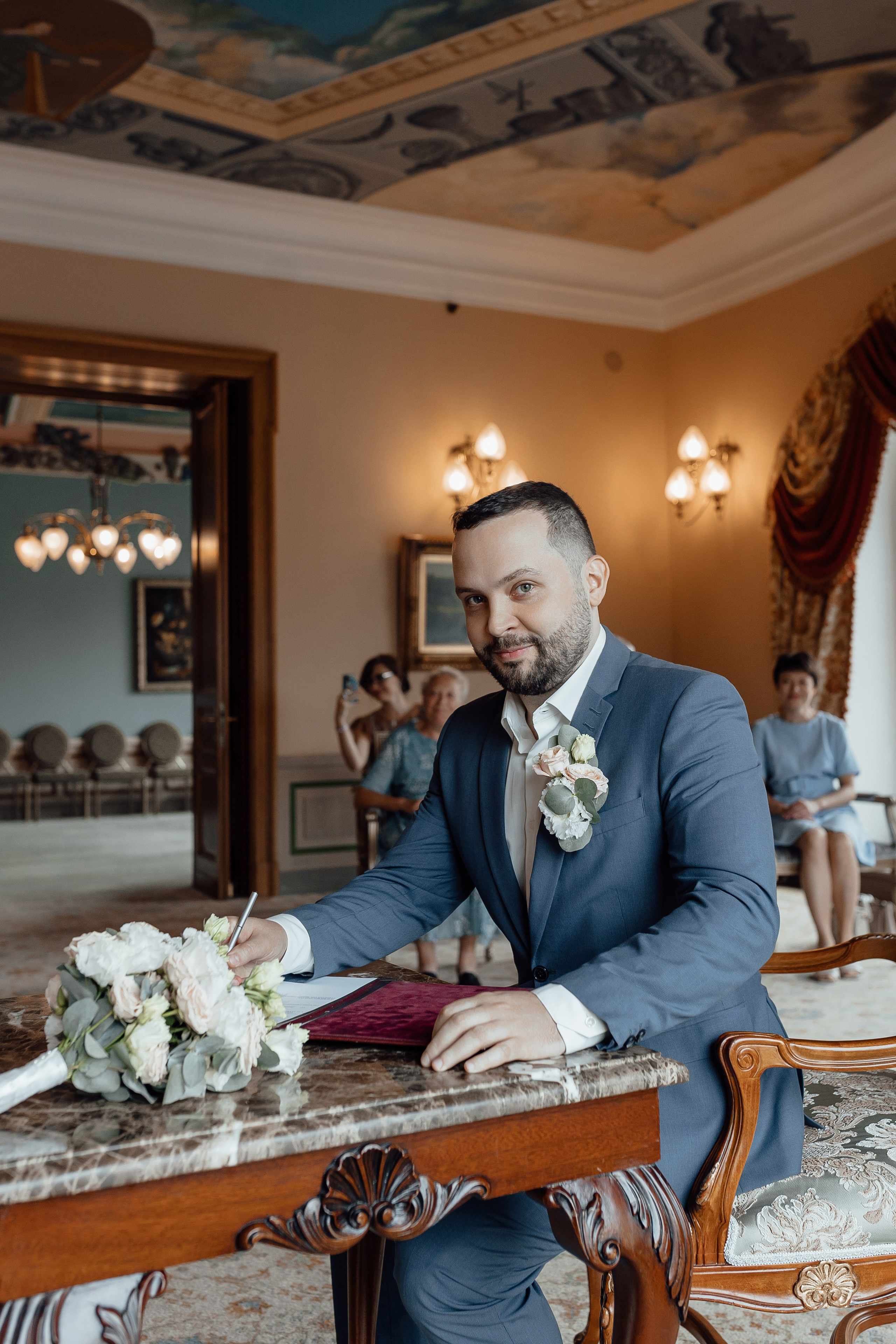 Регистрация брака в гостинице Националь в Москве