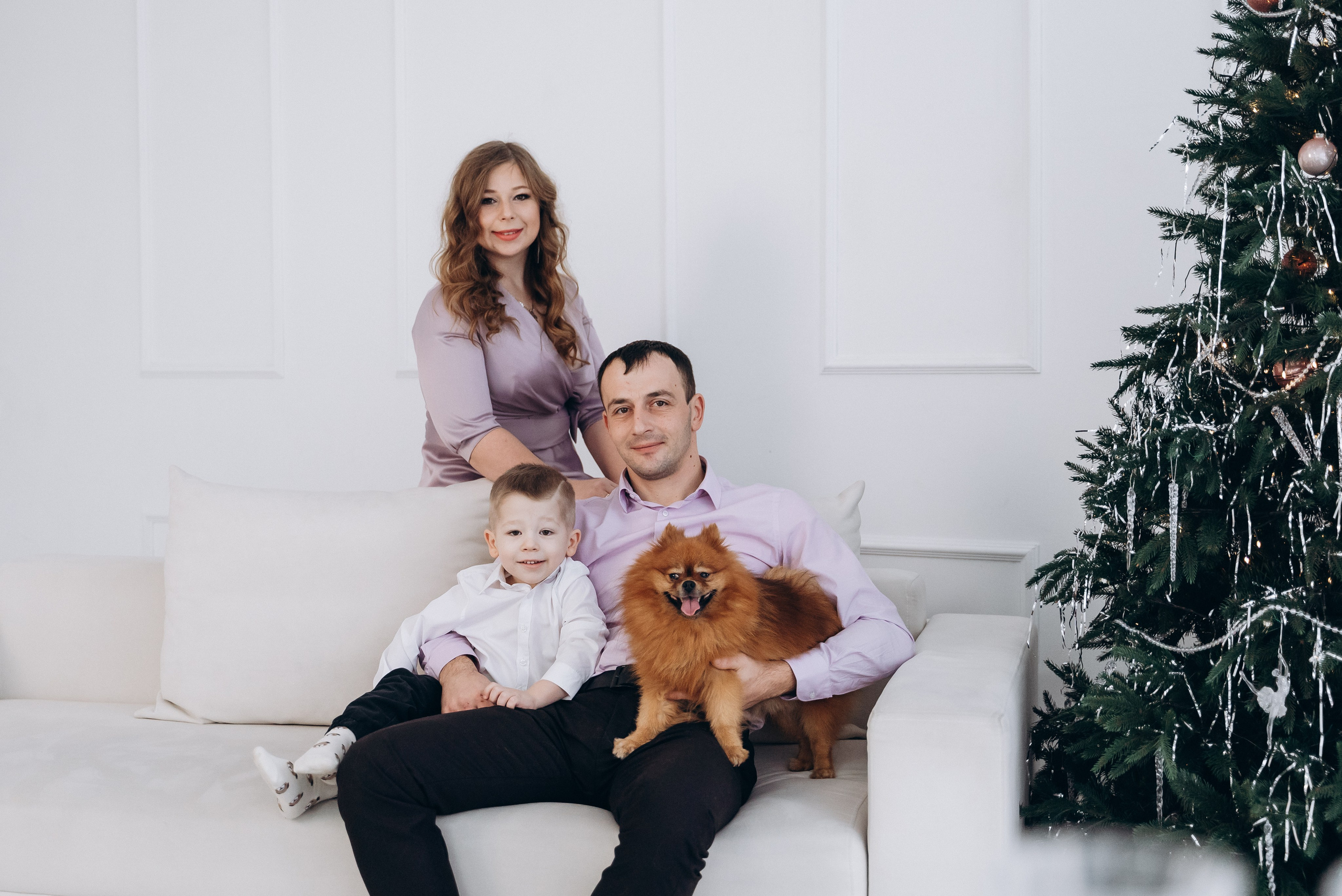 Новогодняя для Веры 2 часть. Семейный фотограф в Минске Дарья Дреко