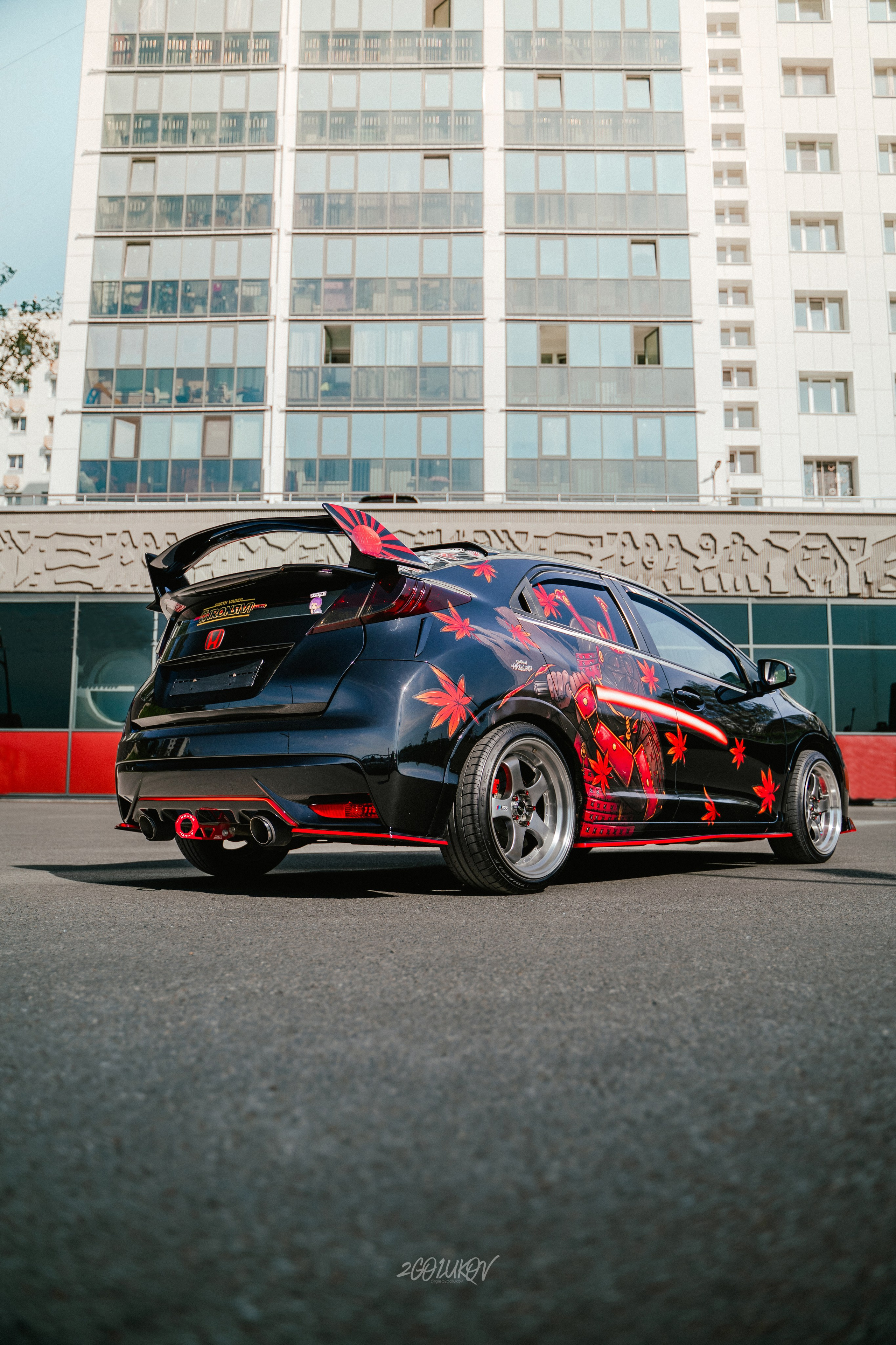 Honda Civic. Автомобильный фотограф и видеограф в Санкт-Петербурге I 2golukov prod