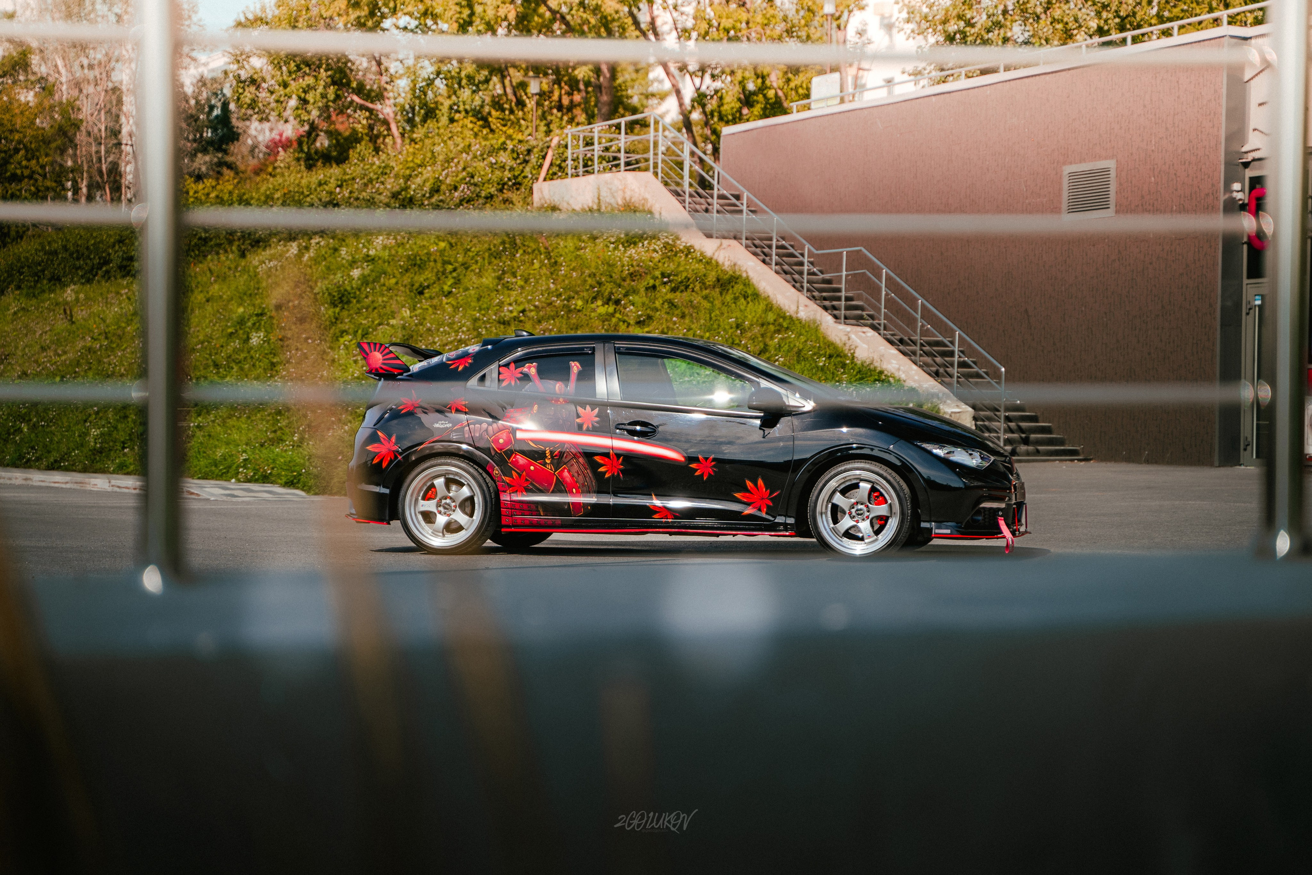 Honda Civic. Автомобильный фотограф и видеограф в Санкт-Петербурге I 2golukov prod