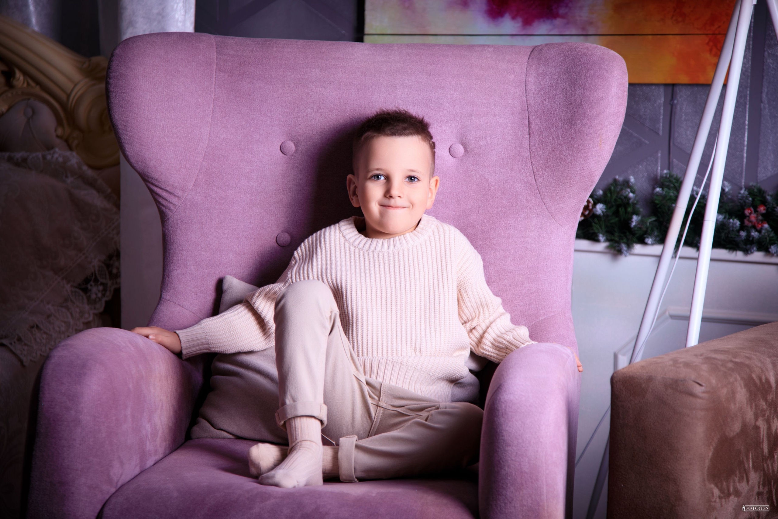 Фотосессия Мальчиков до 6 лет в Студии — Fotogen. Интерьерная фотостудия FOTOGEN г. Краснодар