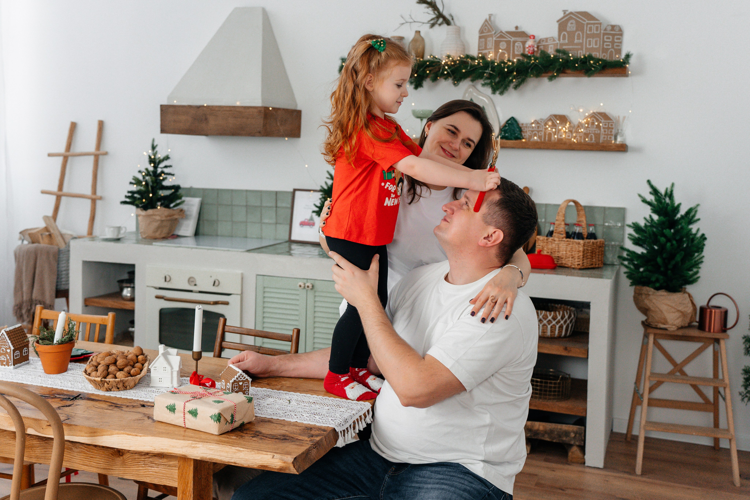 Семейная съёмка — Новый год. Ваш семейный фотограф в Минске — Вика Трегубова