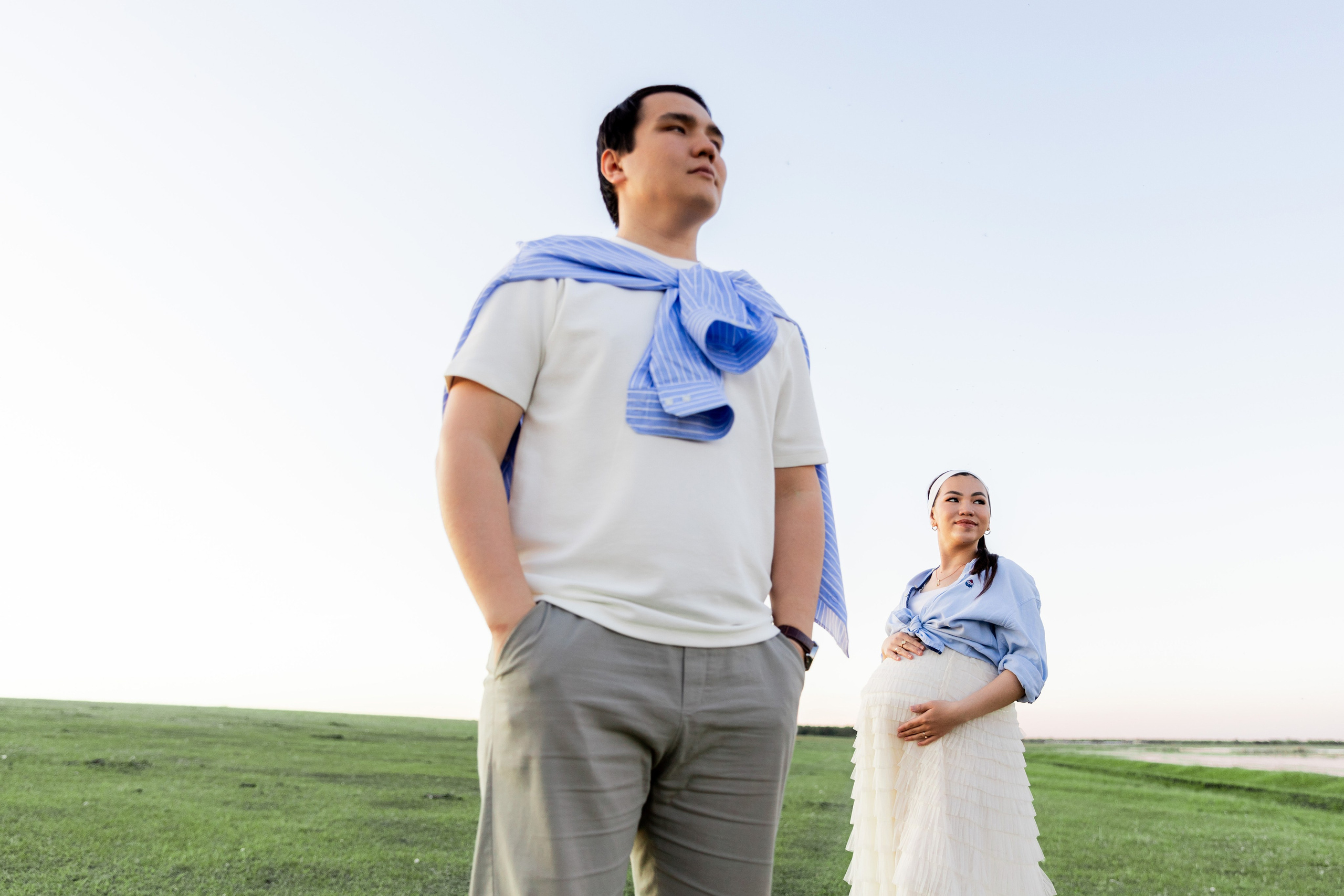 Нуржан и Акжунис (беременность)