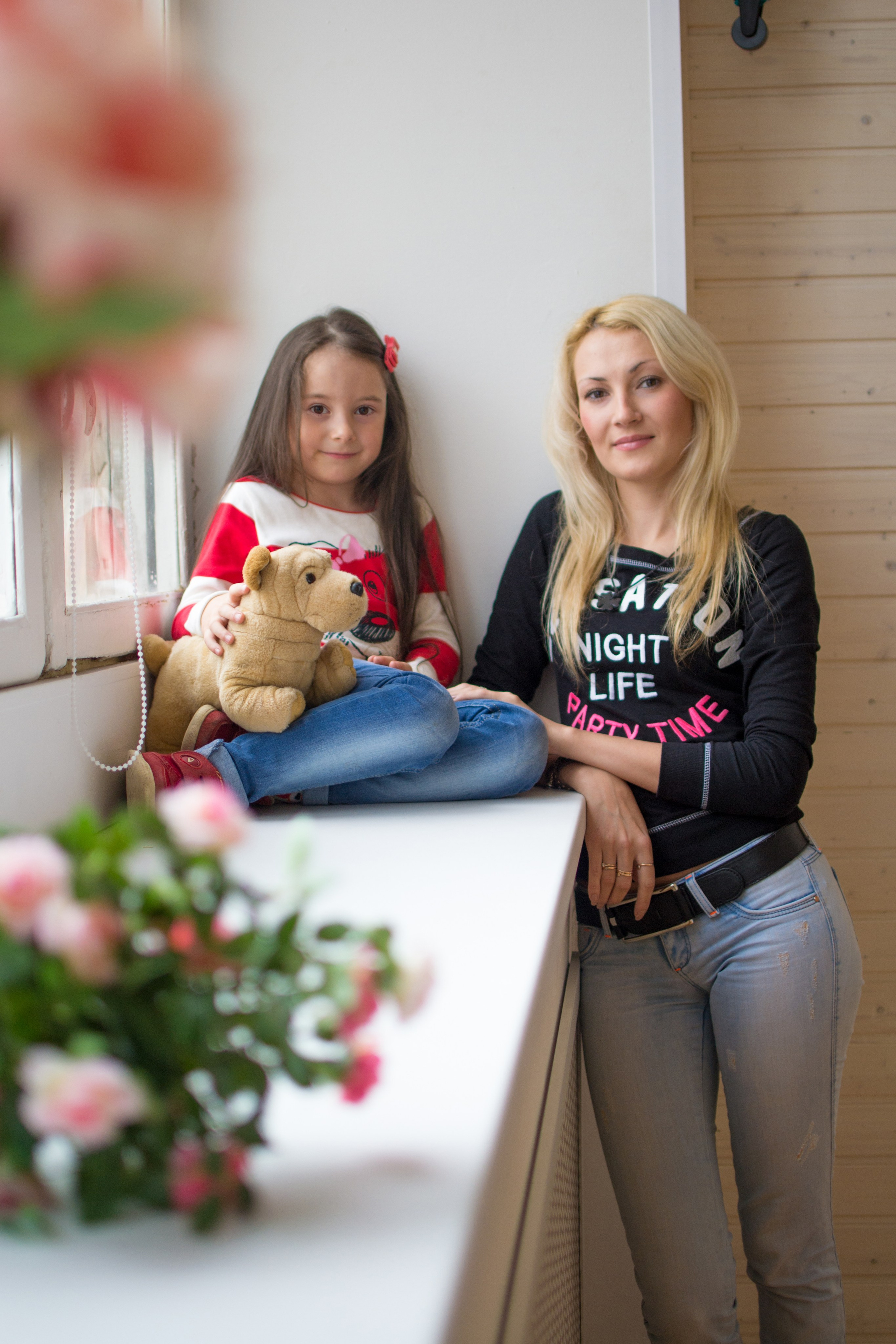 Светлана с дочерью Кристиной. Портретный креативный творческий фотограф в Казани Михаил Бушенев