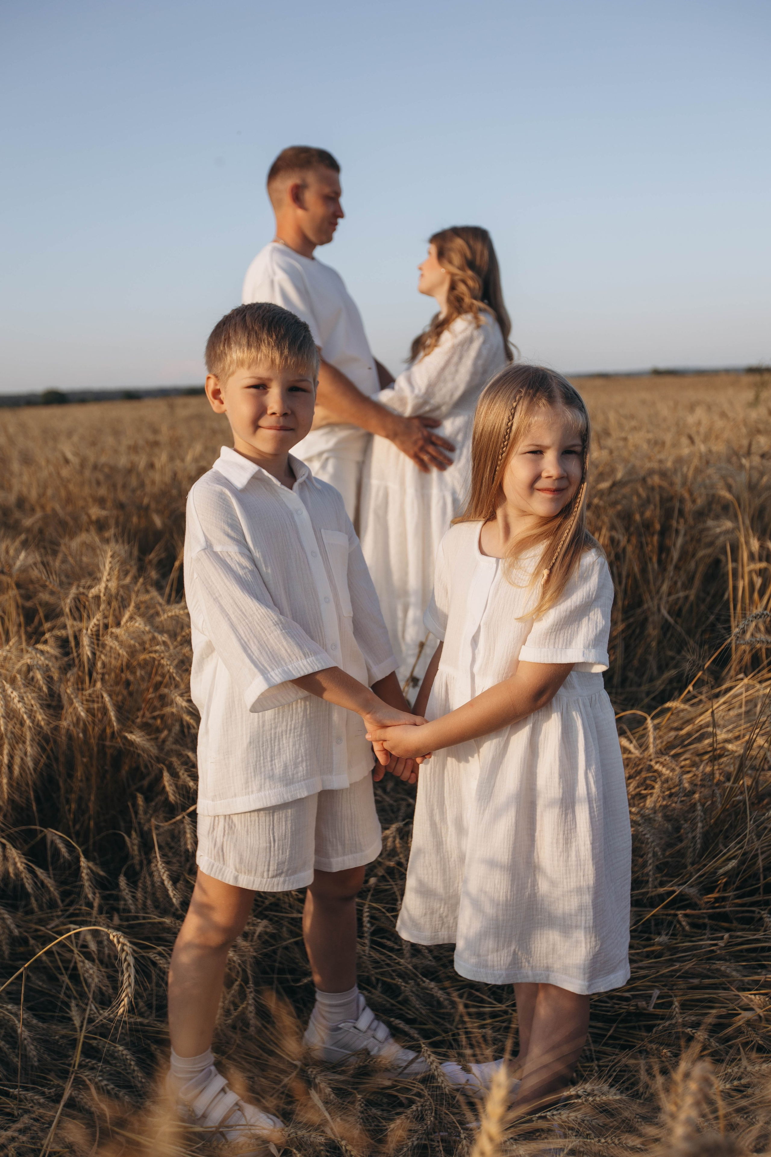 Семейная в полях ♡