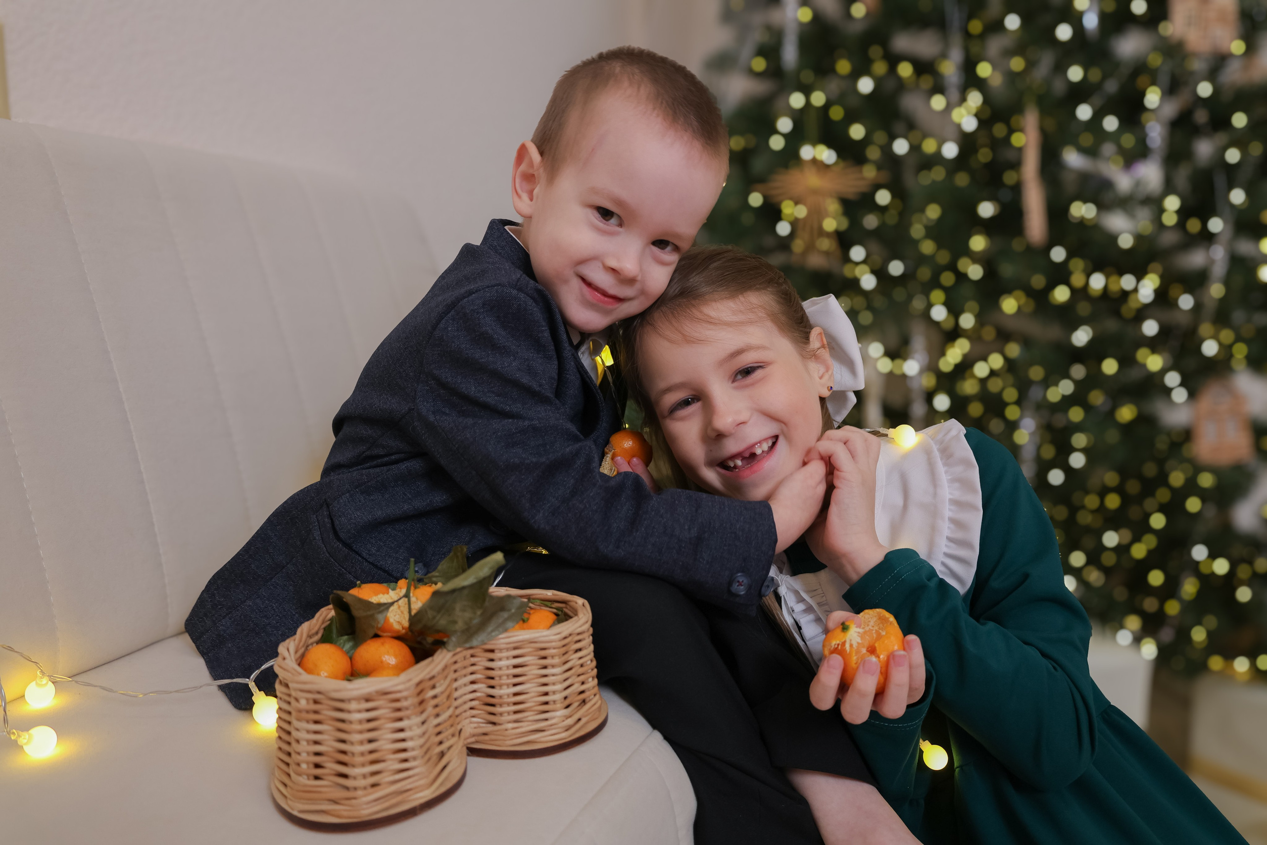 Новогодние семейные съёмки. Фотограф-хранитель ваших историй Евгения Кочеткова