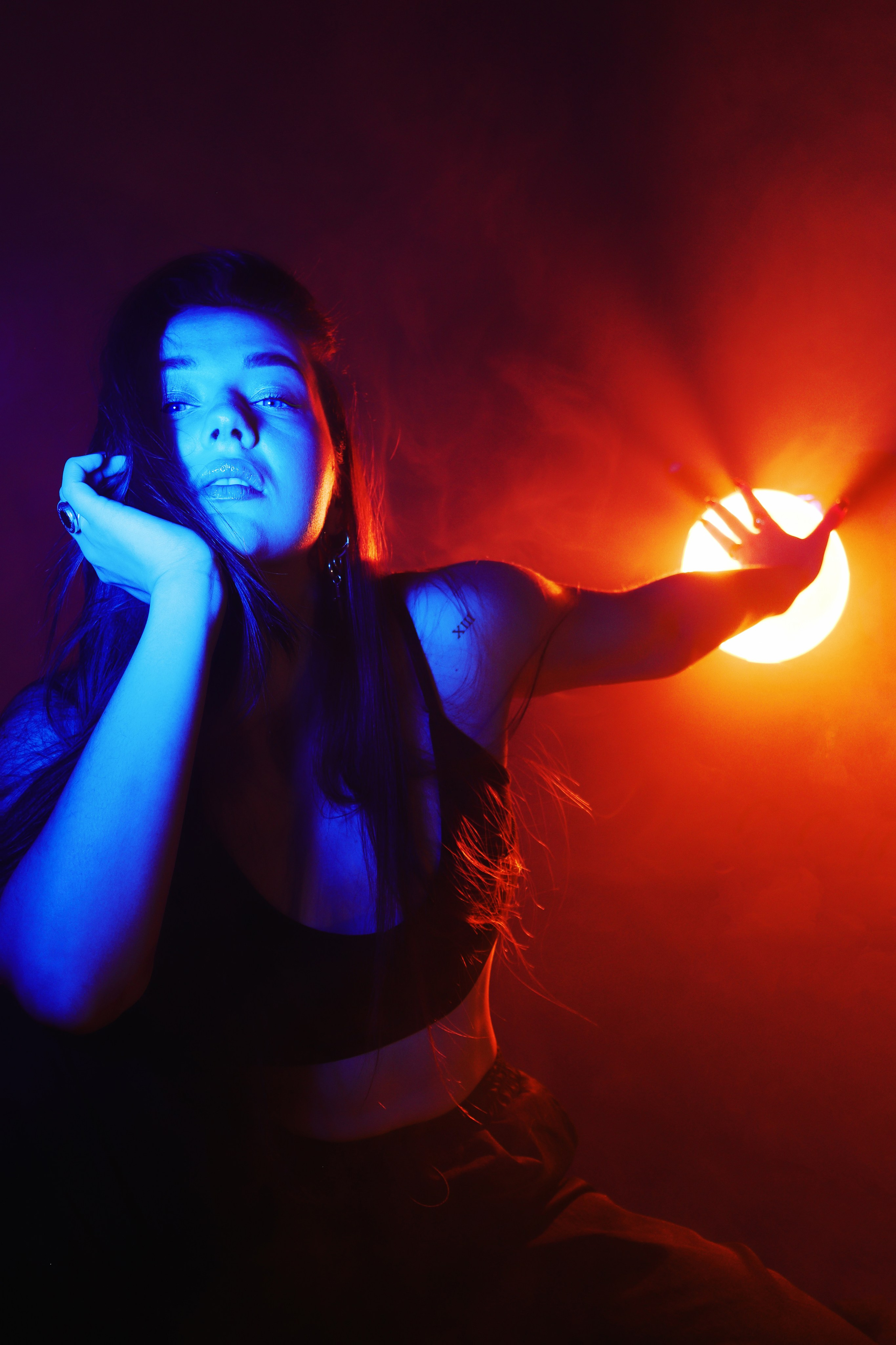 В небе пожар. 