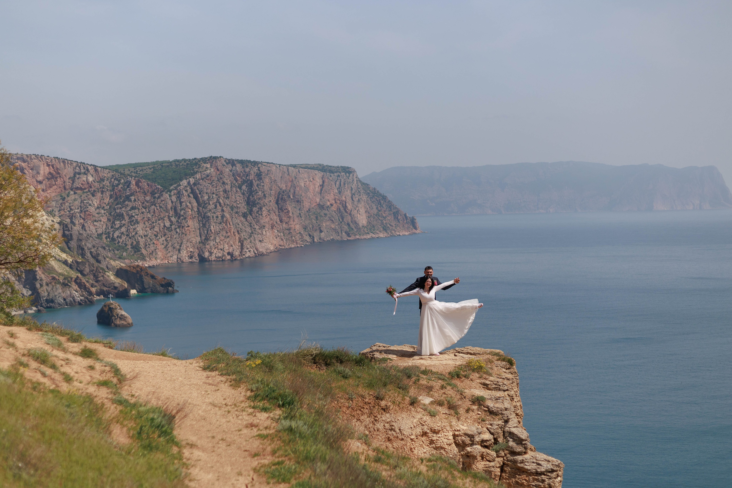 Мерьер и Джемиль фиолент тигровый мыс. Фотограф и видеограф в Крыму и Севастополе