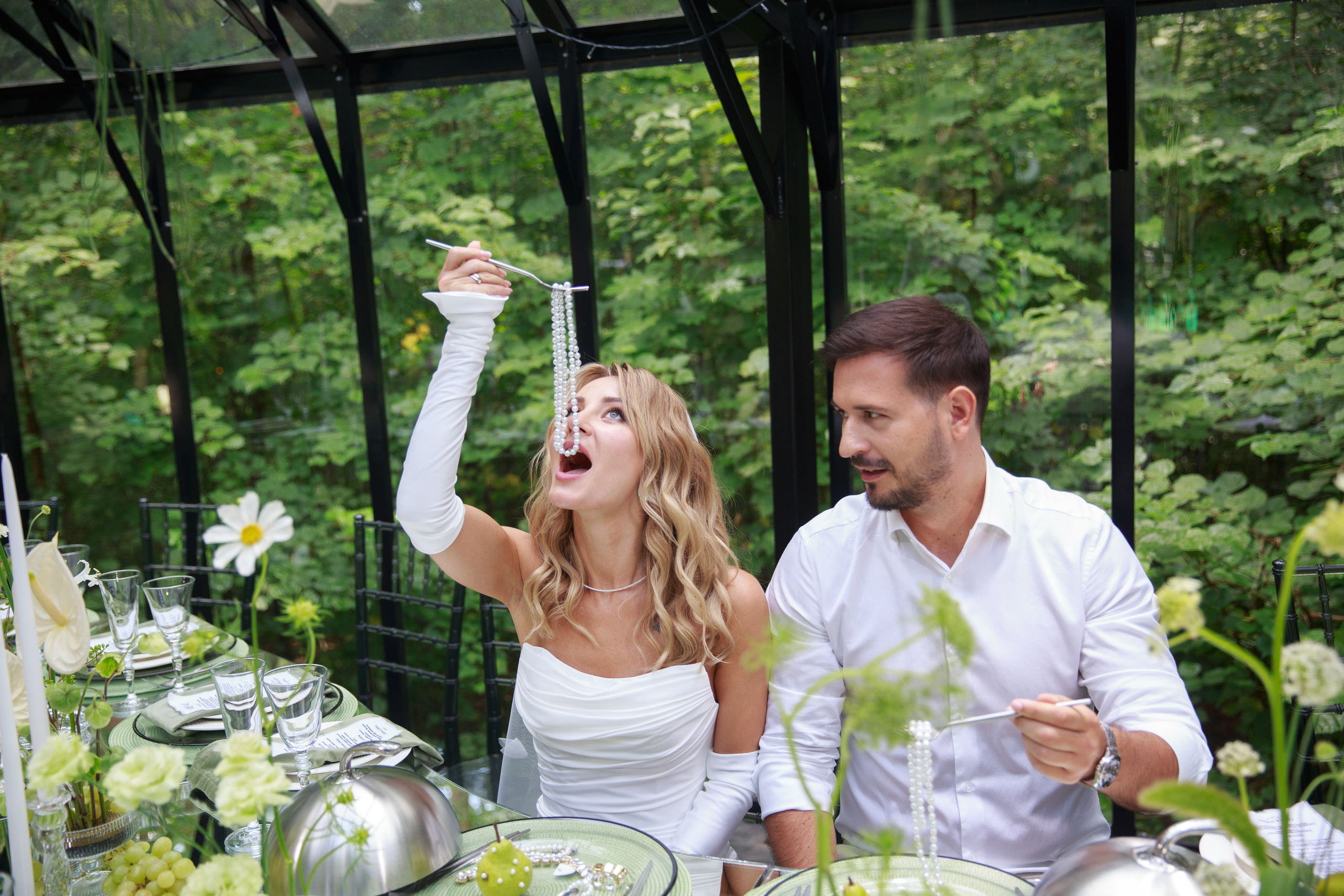 Элегантная летняя свадьба Галины и Дмитрия. Фотограф в Москве Владимир Осиченко — портреты, мероприятия, репортажи