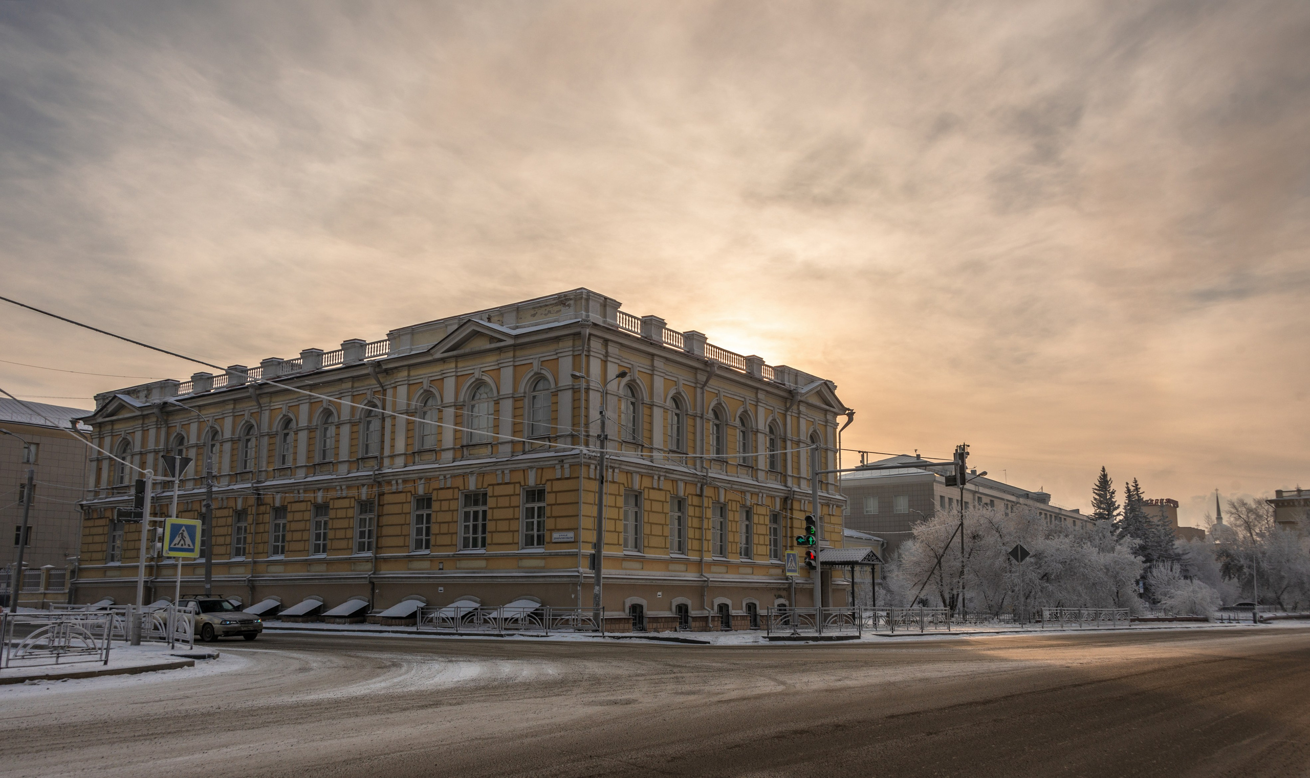 Зимний Иркутск. Фотограф Лара Кучина