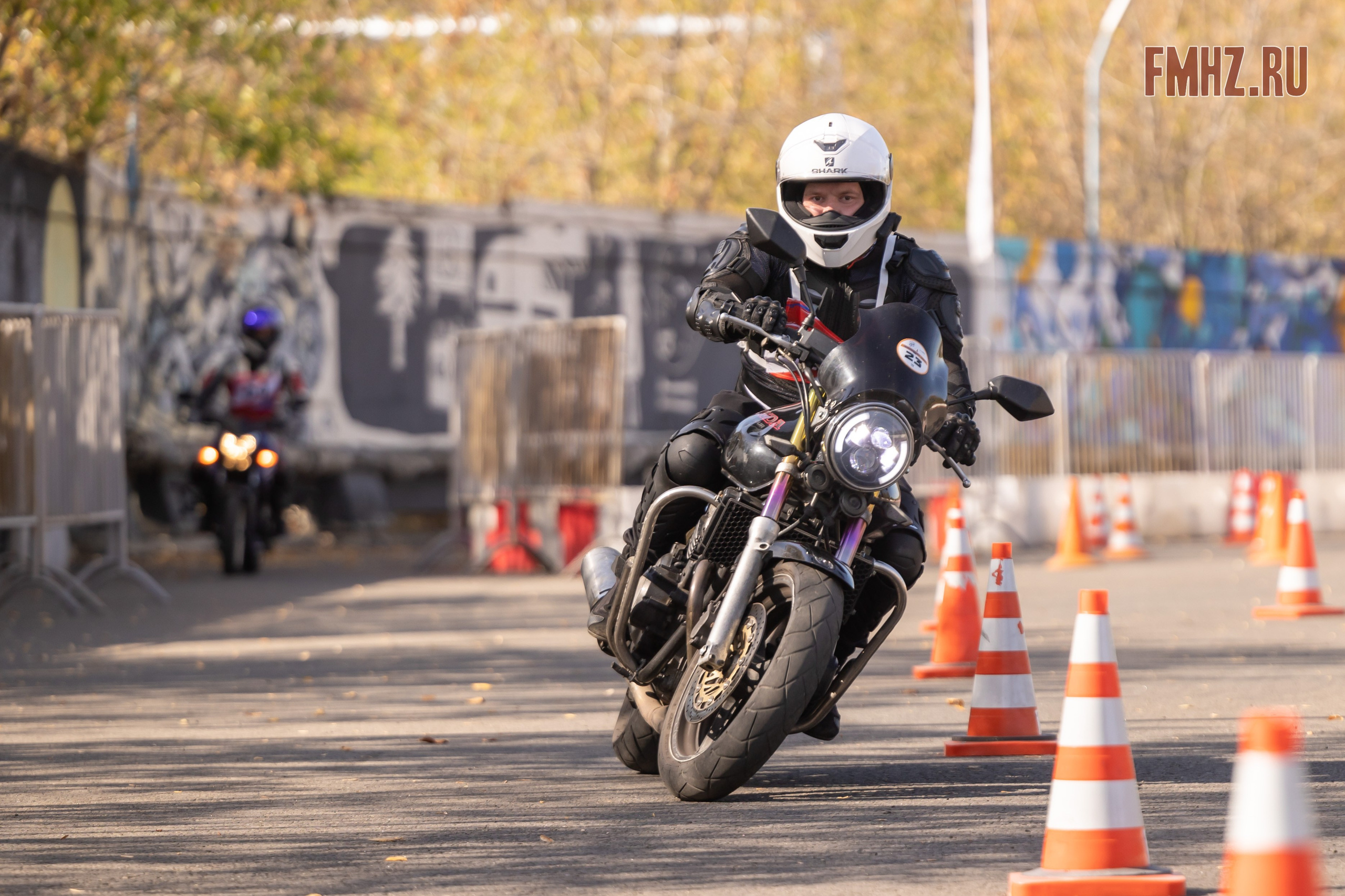 Соревнования по мотоджимхане на площадке Мосгортранс 15.09.2024. Фотограф Владимир Охрименко