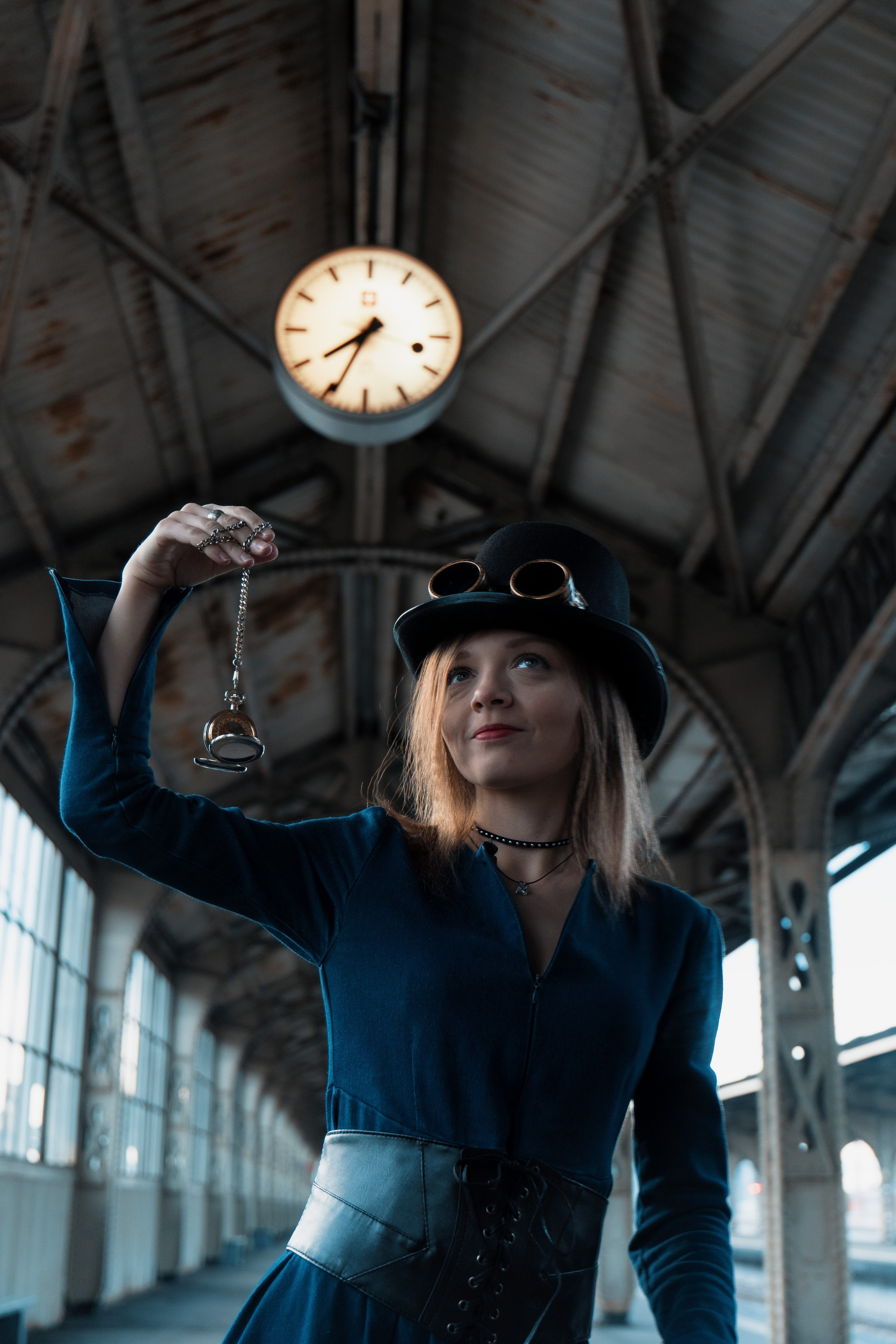 Съемка в тиле стим-панк. Виктория Спорова. Ваш портретный фотограф в Санкт-Петербурге