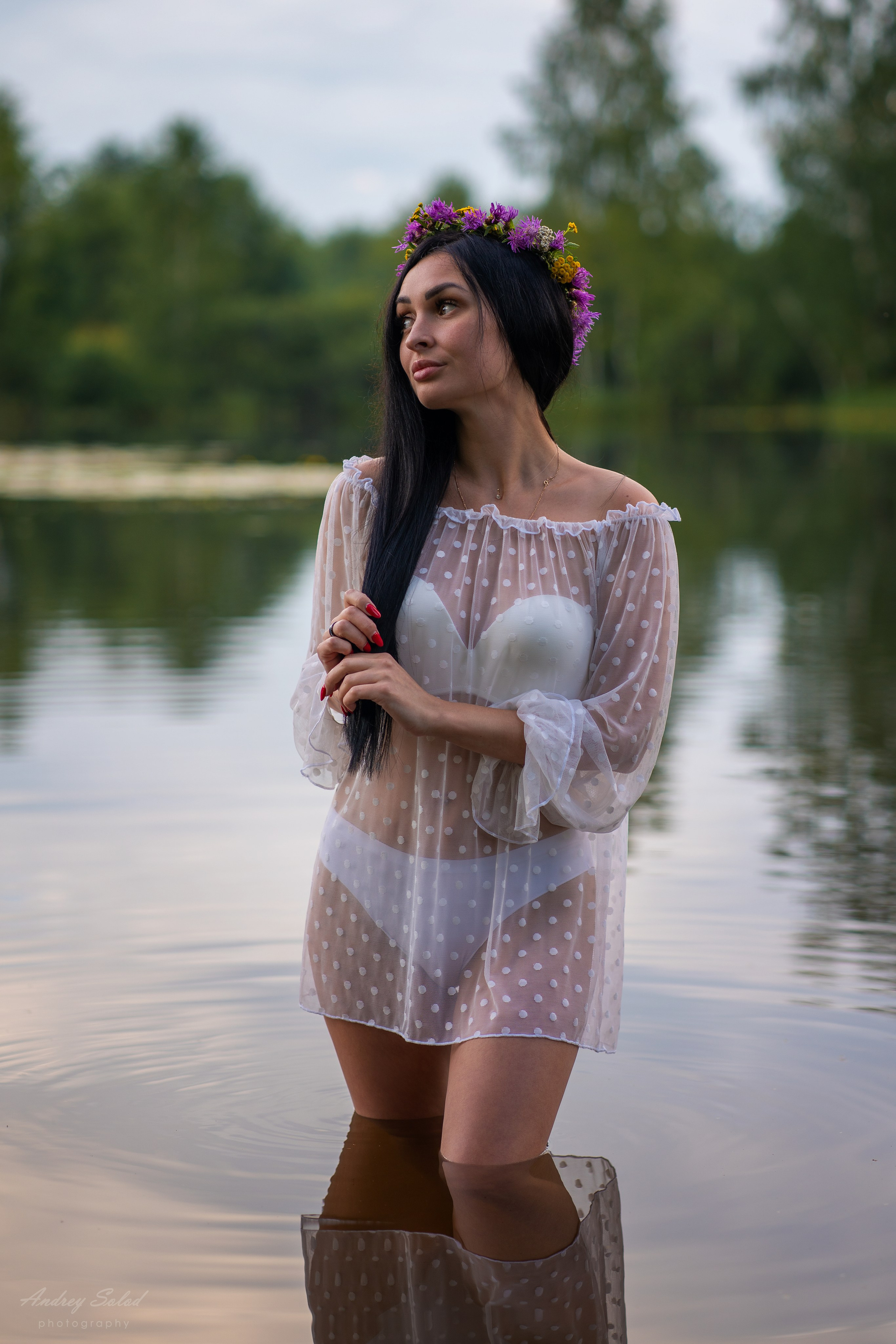 Русалка. Фотосессия на природе. Арзамас